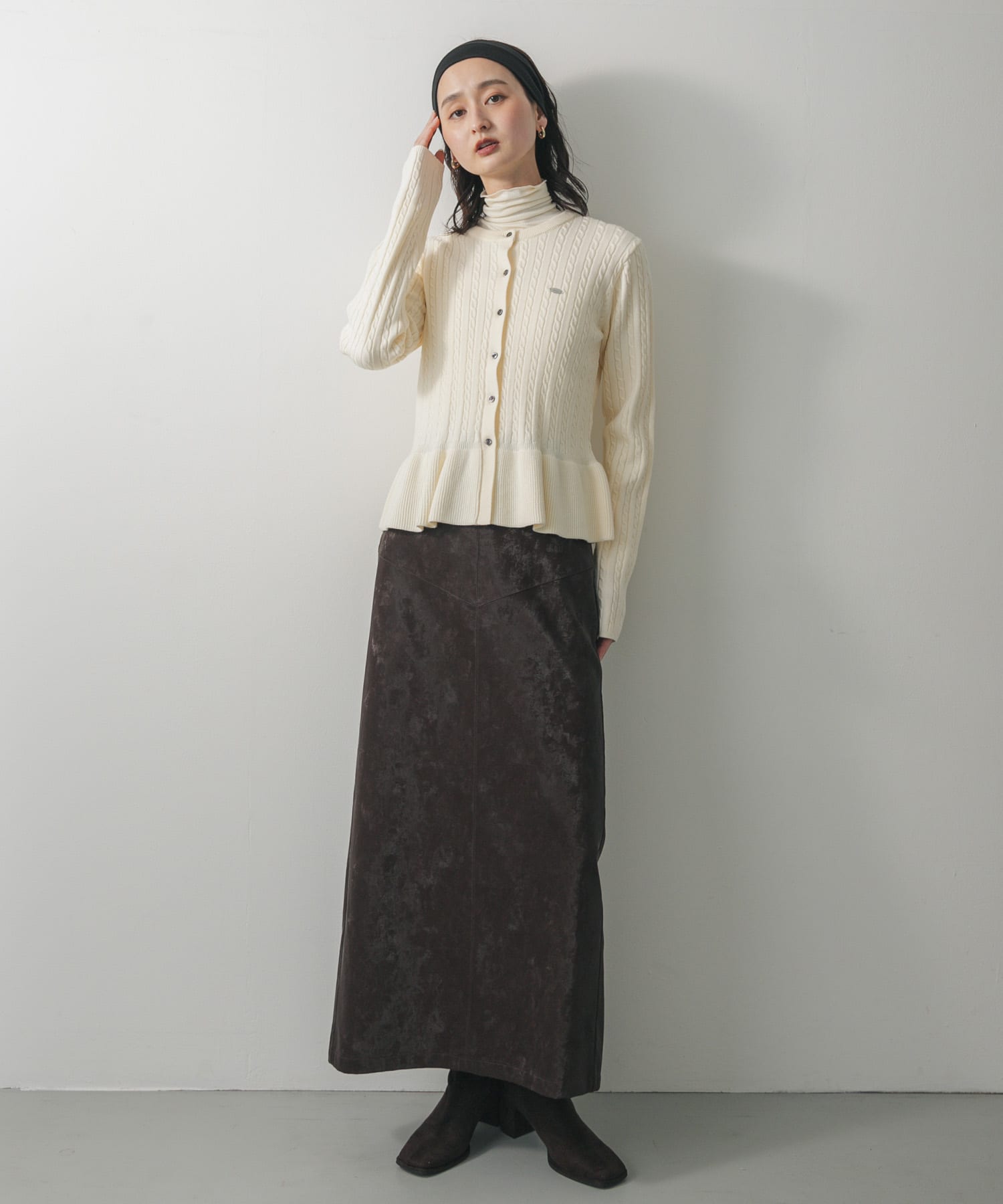 身長 : 169cm サイズ : one