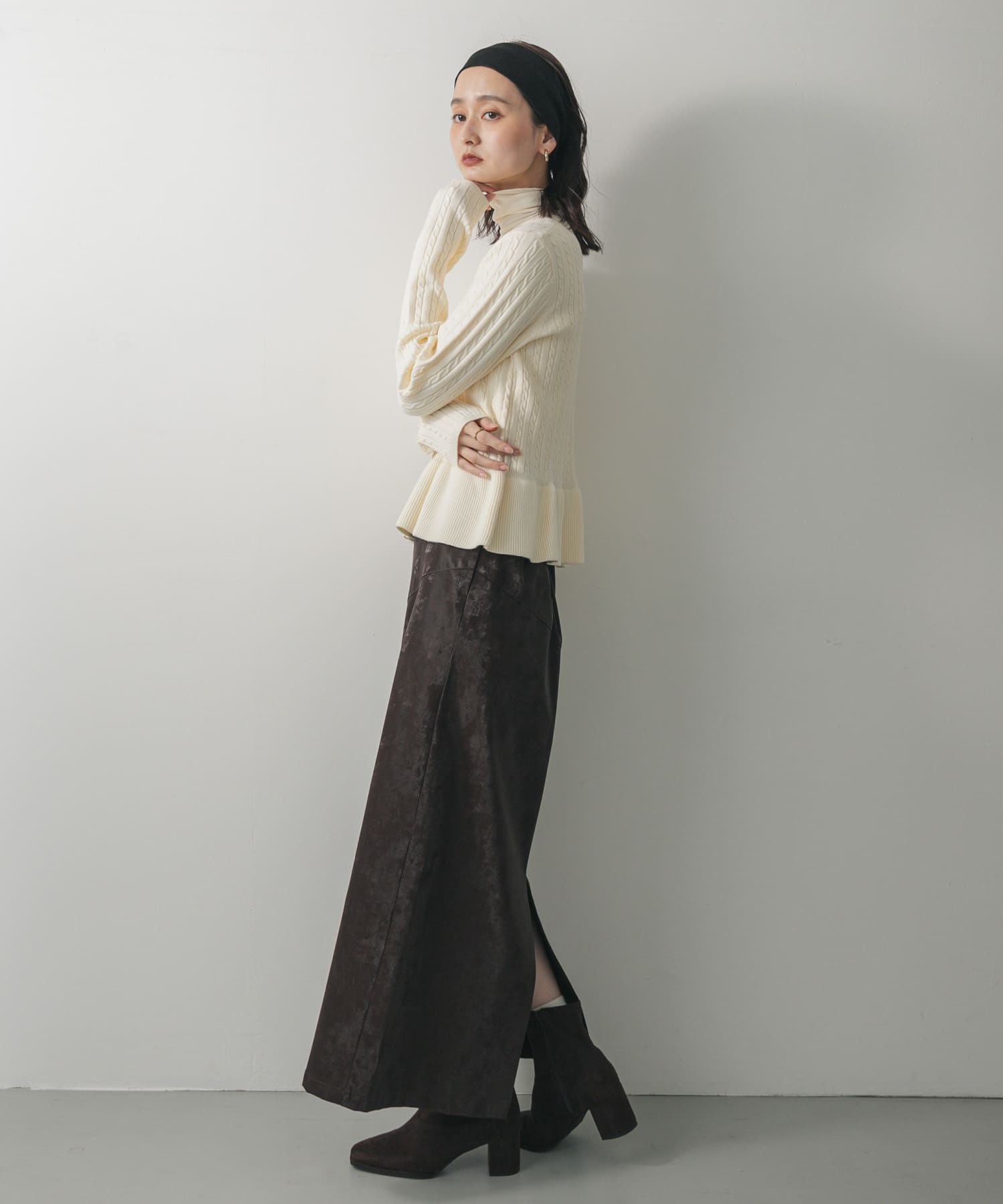 身長 : 169cm サイズ : one