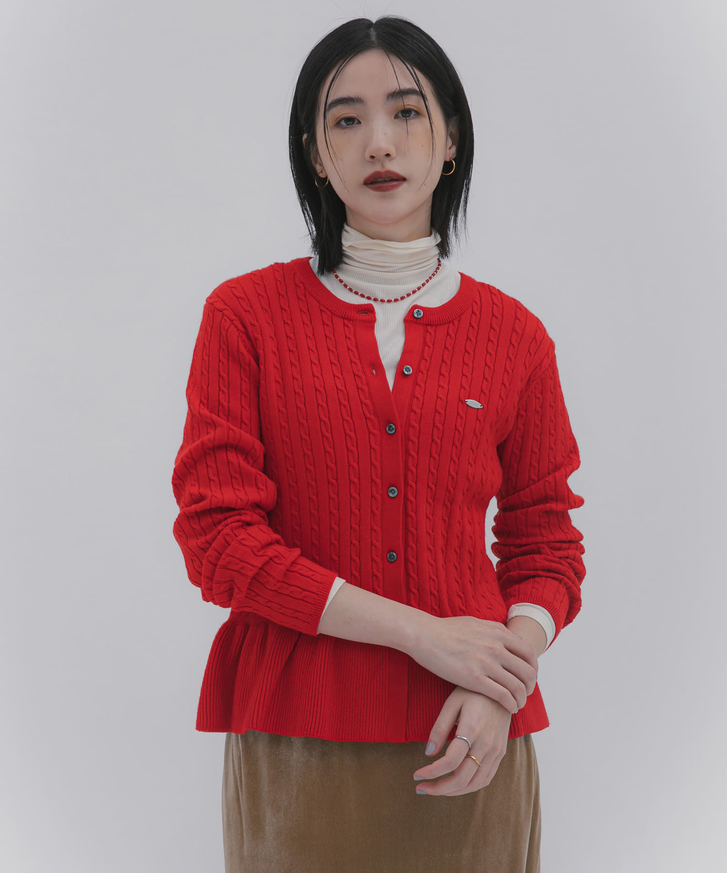 身長：162cm サイズ：one