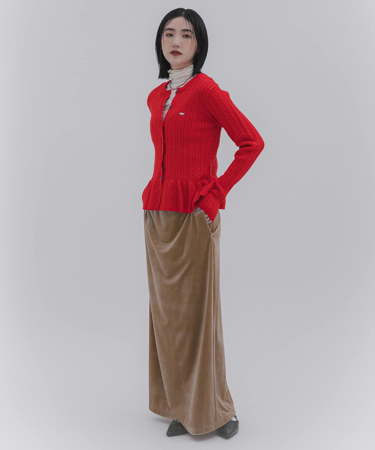 身長：162cm サイズ：one