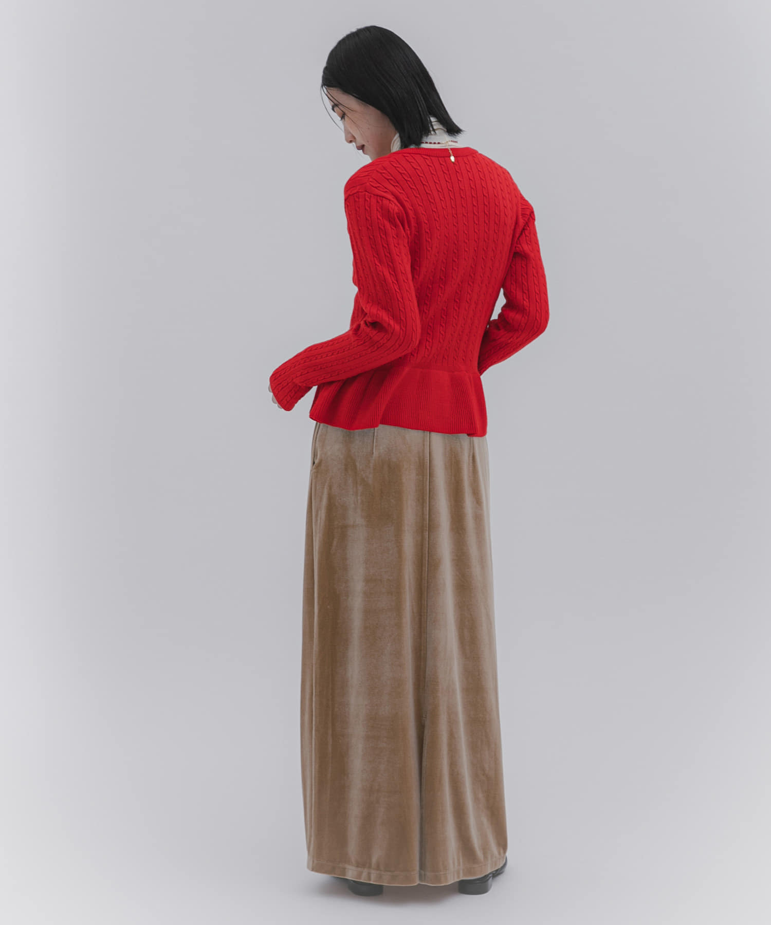 身長：162cm サイズ：one