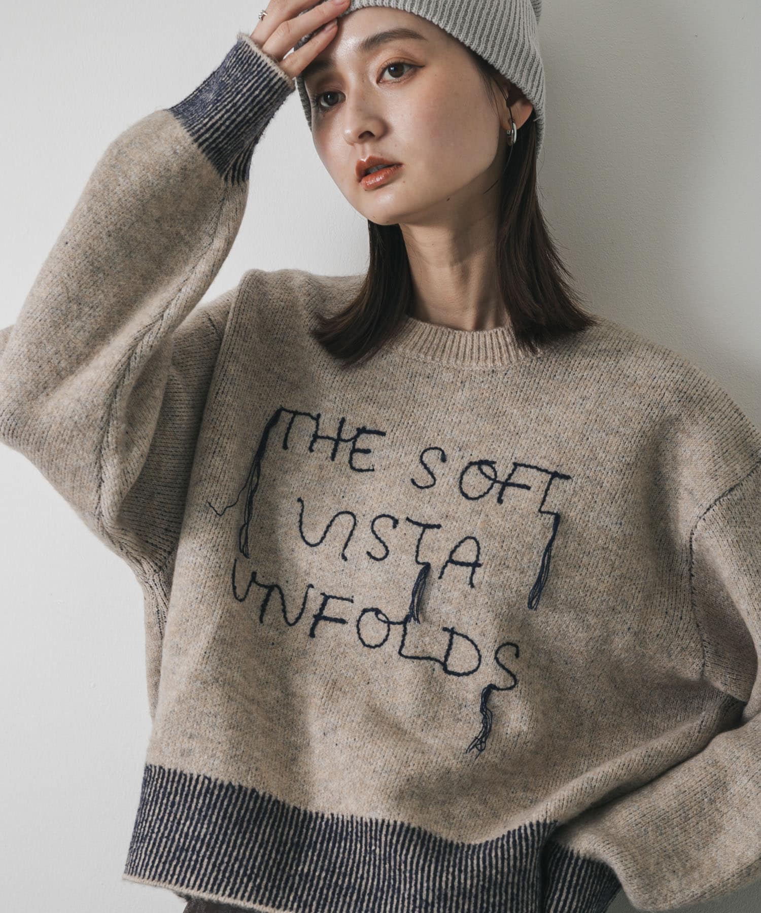 身長 : 169cm サイズ : one