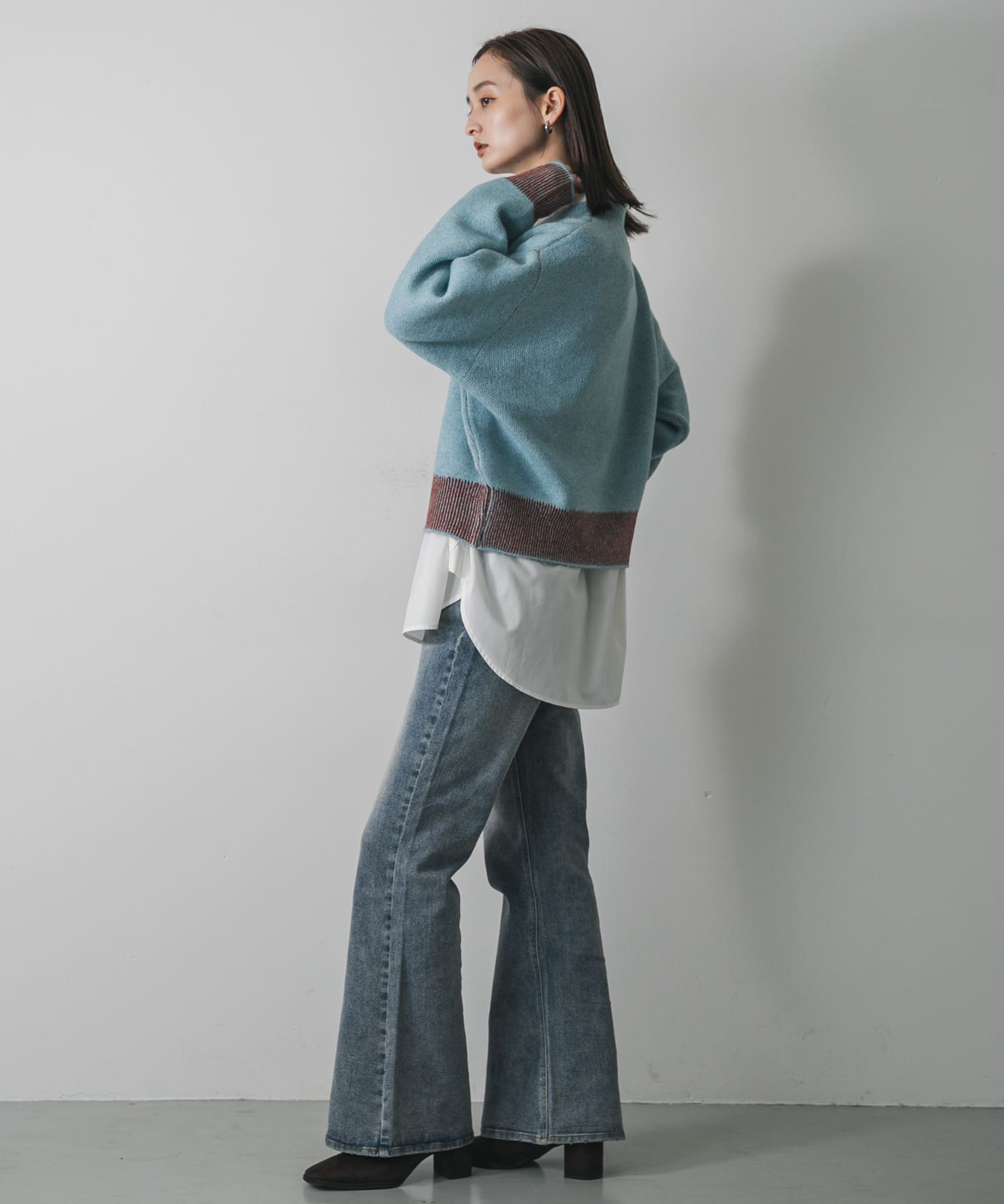 身長 : 169cm サイズ : one