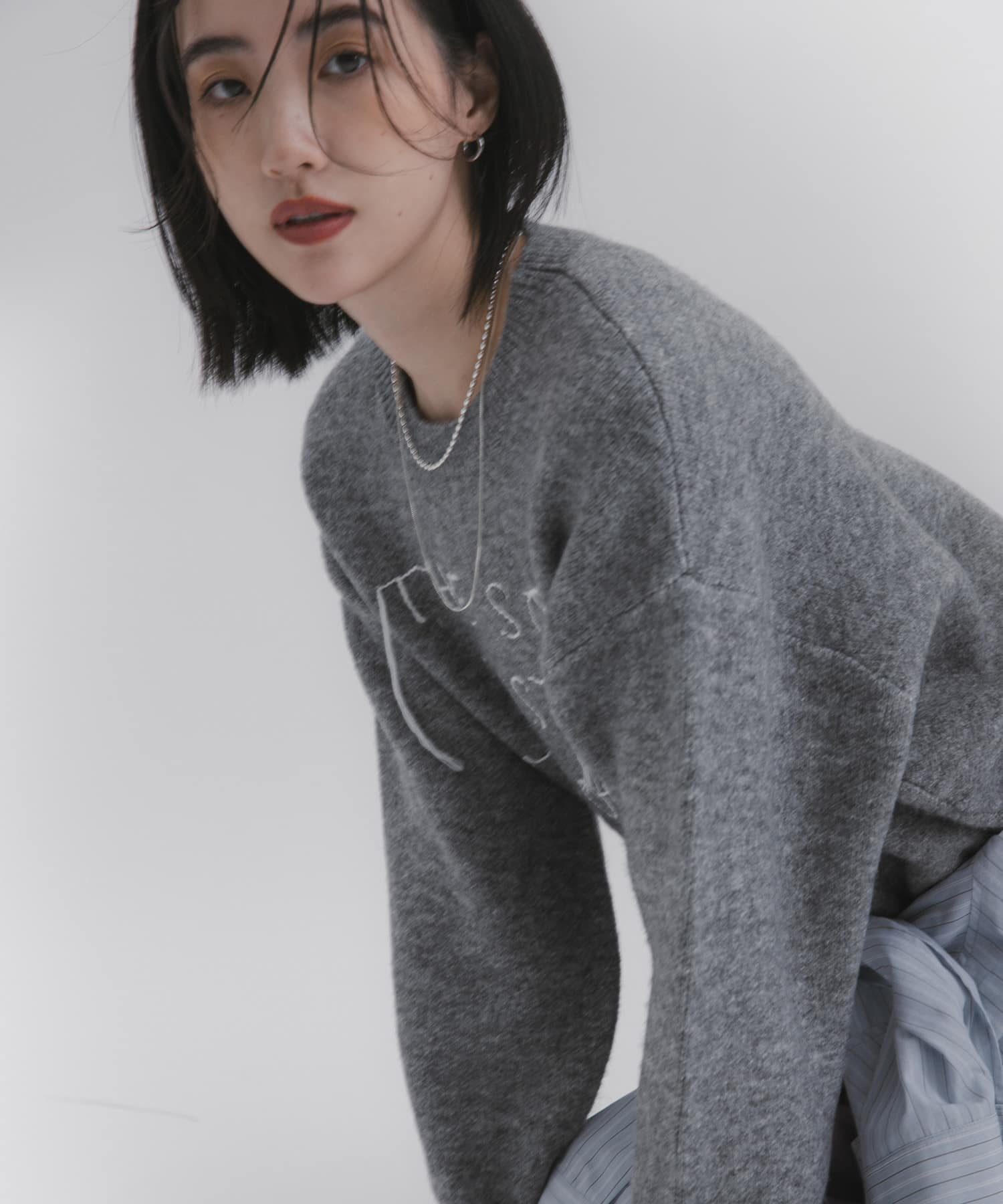 身長：162cm サイズ：one