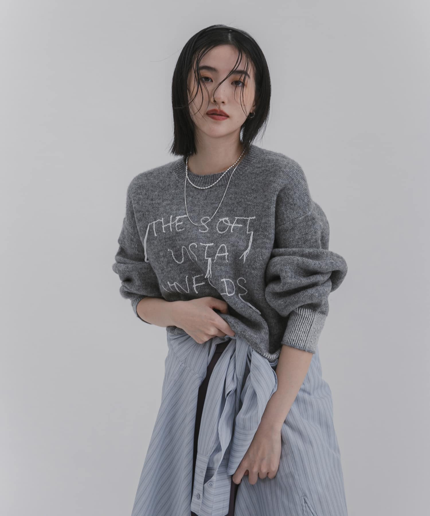 身長：162cm サイズ：one