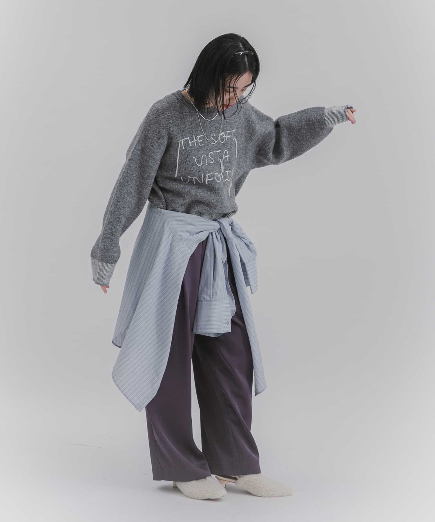 身長：162cm サイズ：one