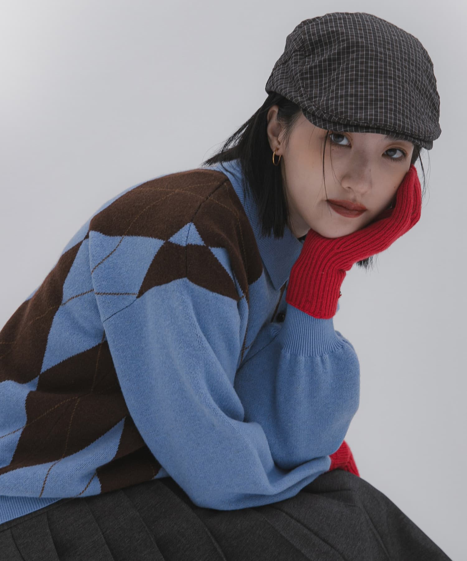 身長：162cm サイズ：one