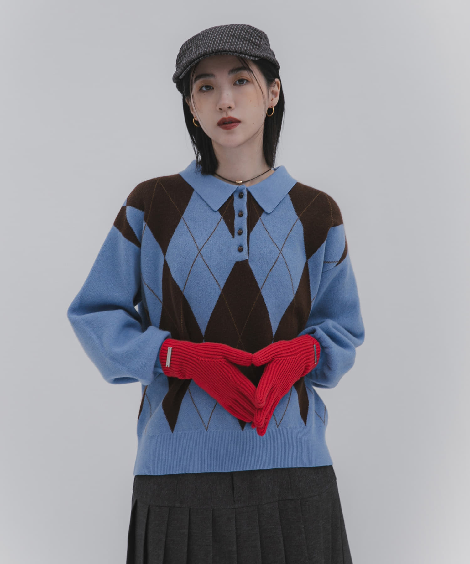 身長：162cm サイズ：one