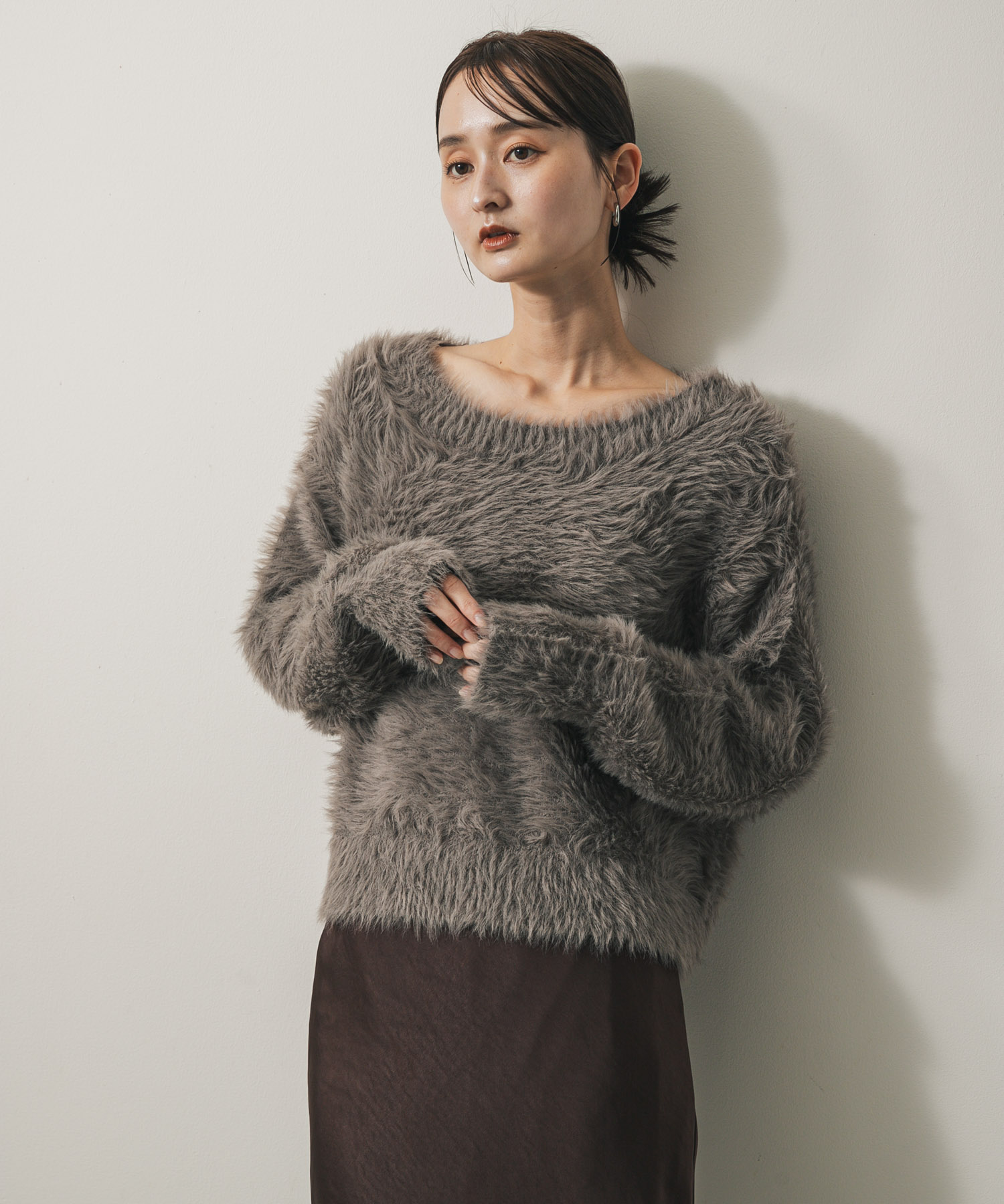 身長：169cm サイズ：one