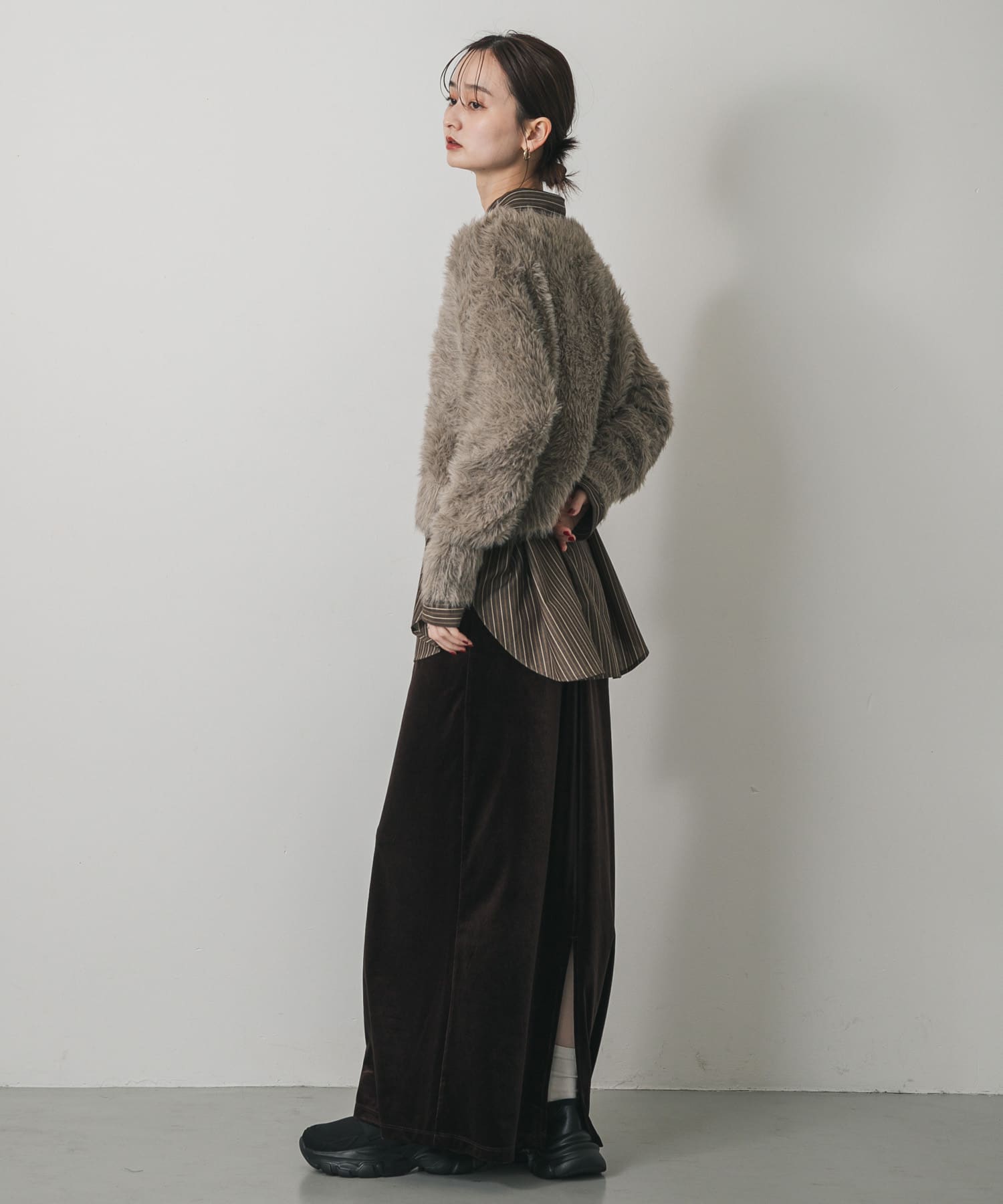 身長：169cm サイズ：one