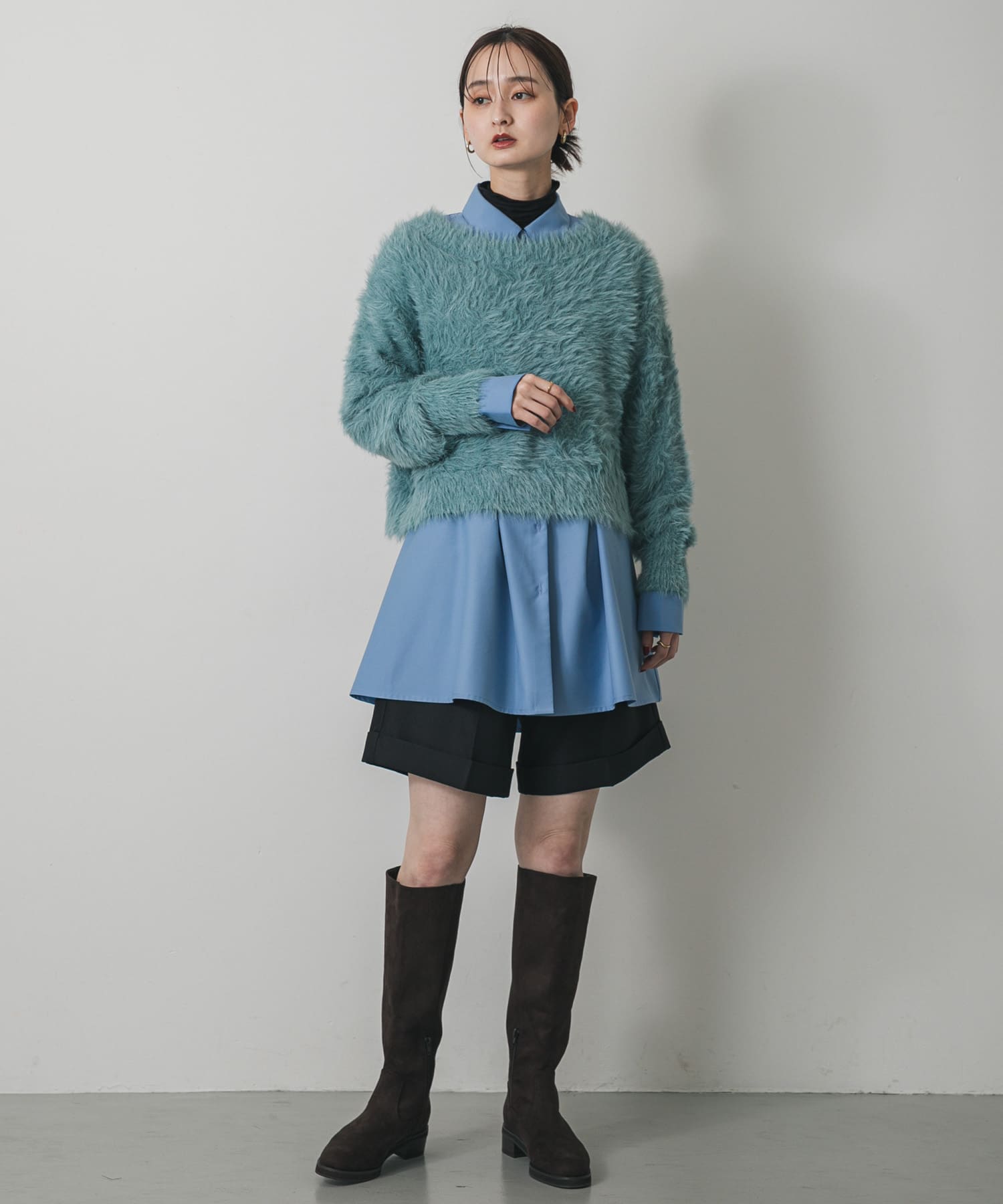 身長：169cm サイズ：one