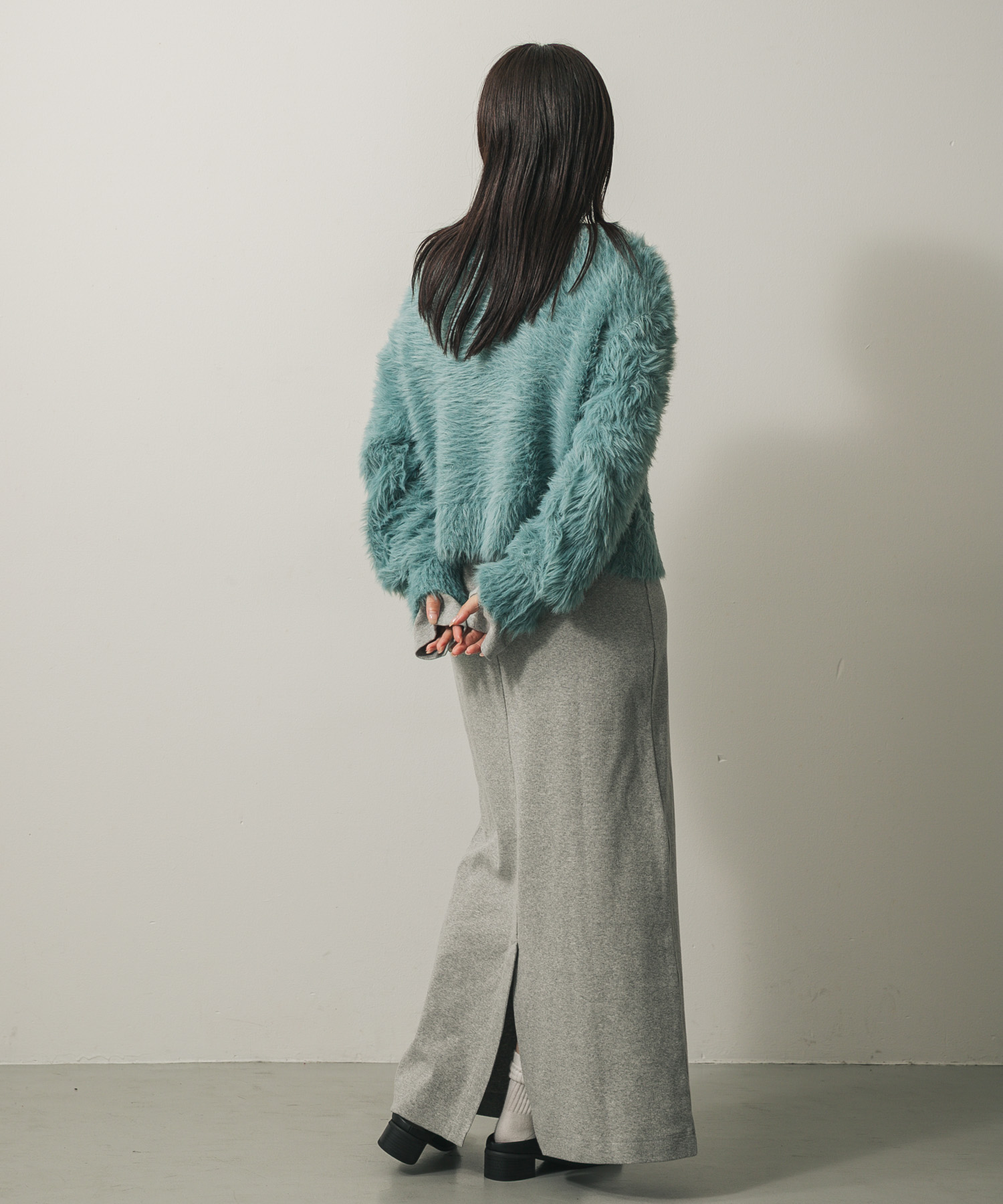 身長：158cm サイズ：one