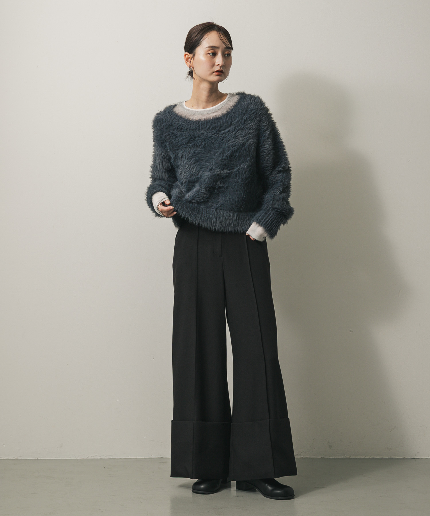 身長：169cm サイズ：one