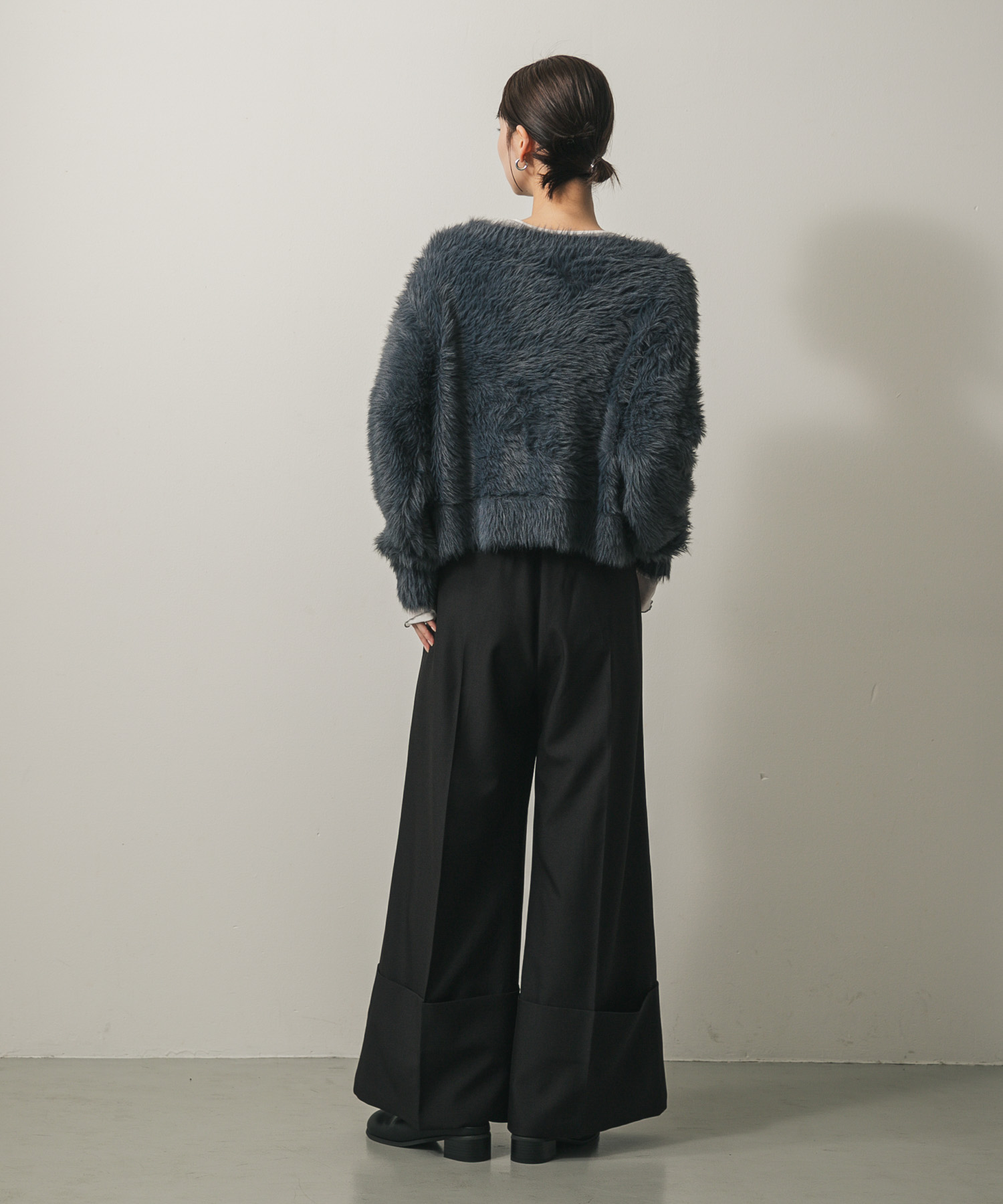 身長：169cm サイズ：one