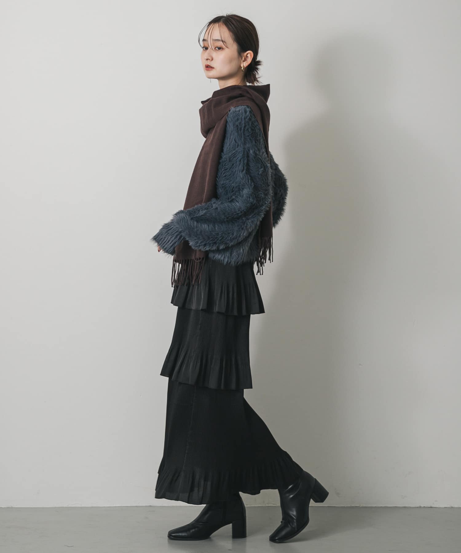 身長：169cm サイズ：one