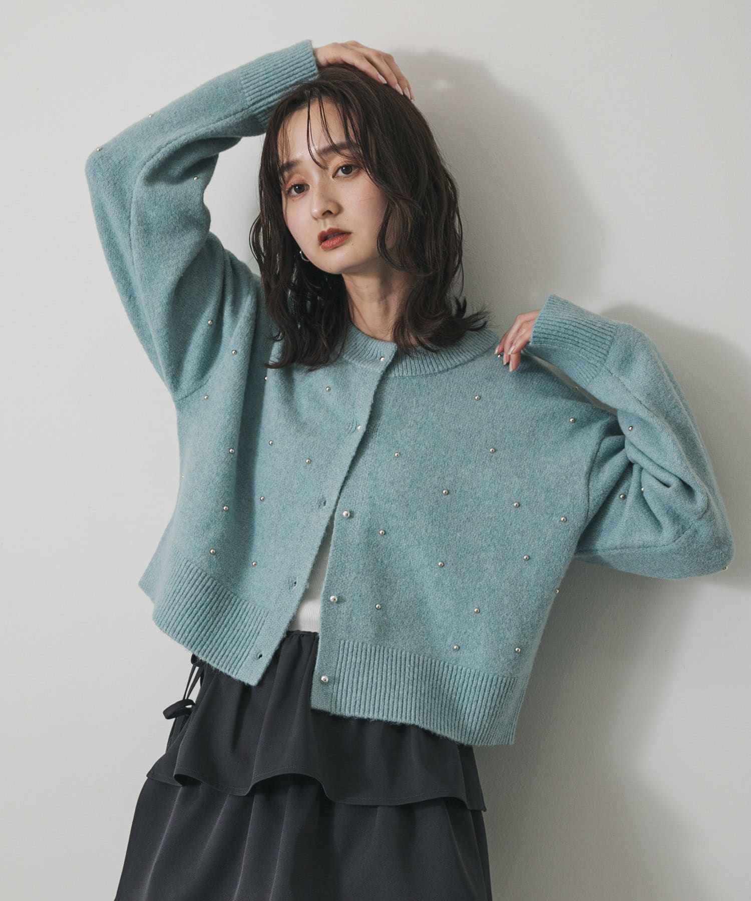 身長：169cm サイズ：one