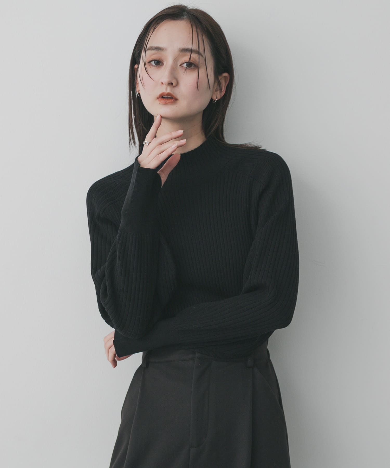 身長：169cm サイズ：one