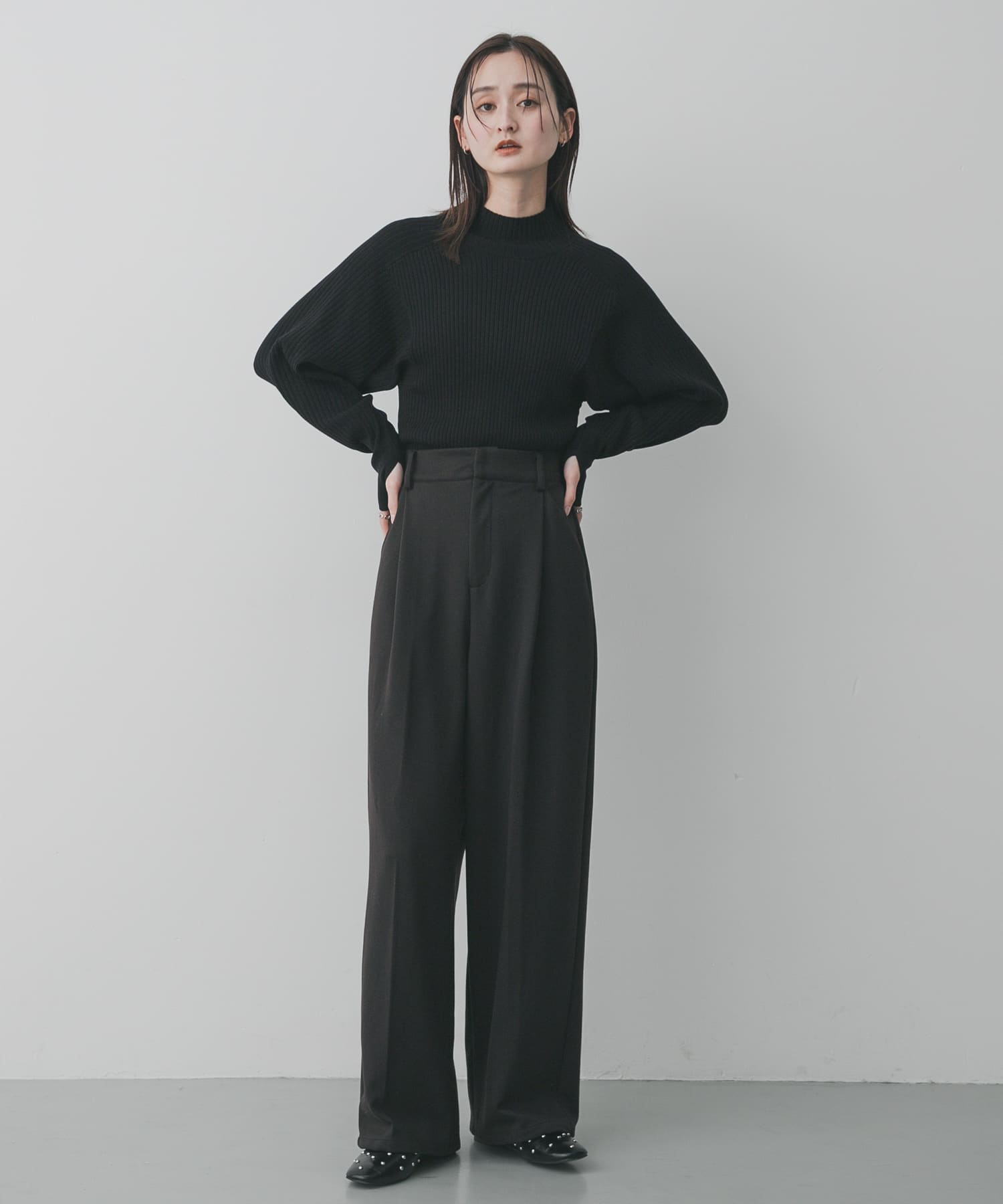 身長：169cm サイズ：one