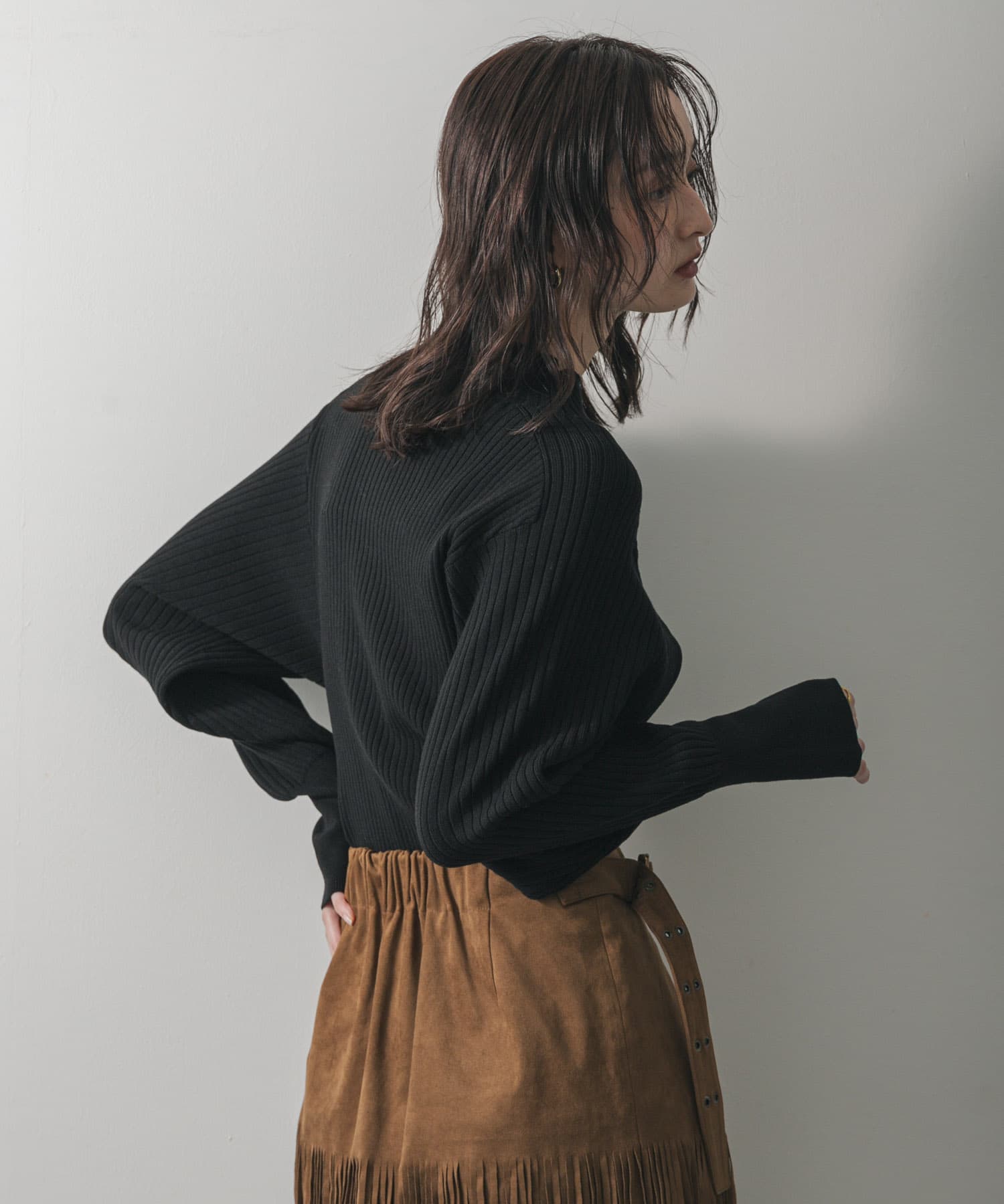 身長：169cm サイズ：one