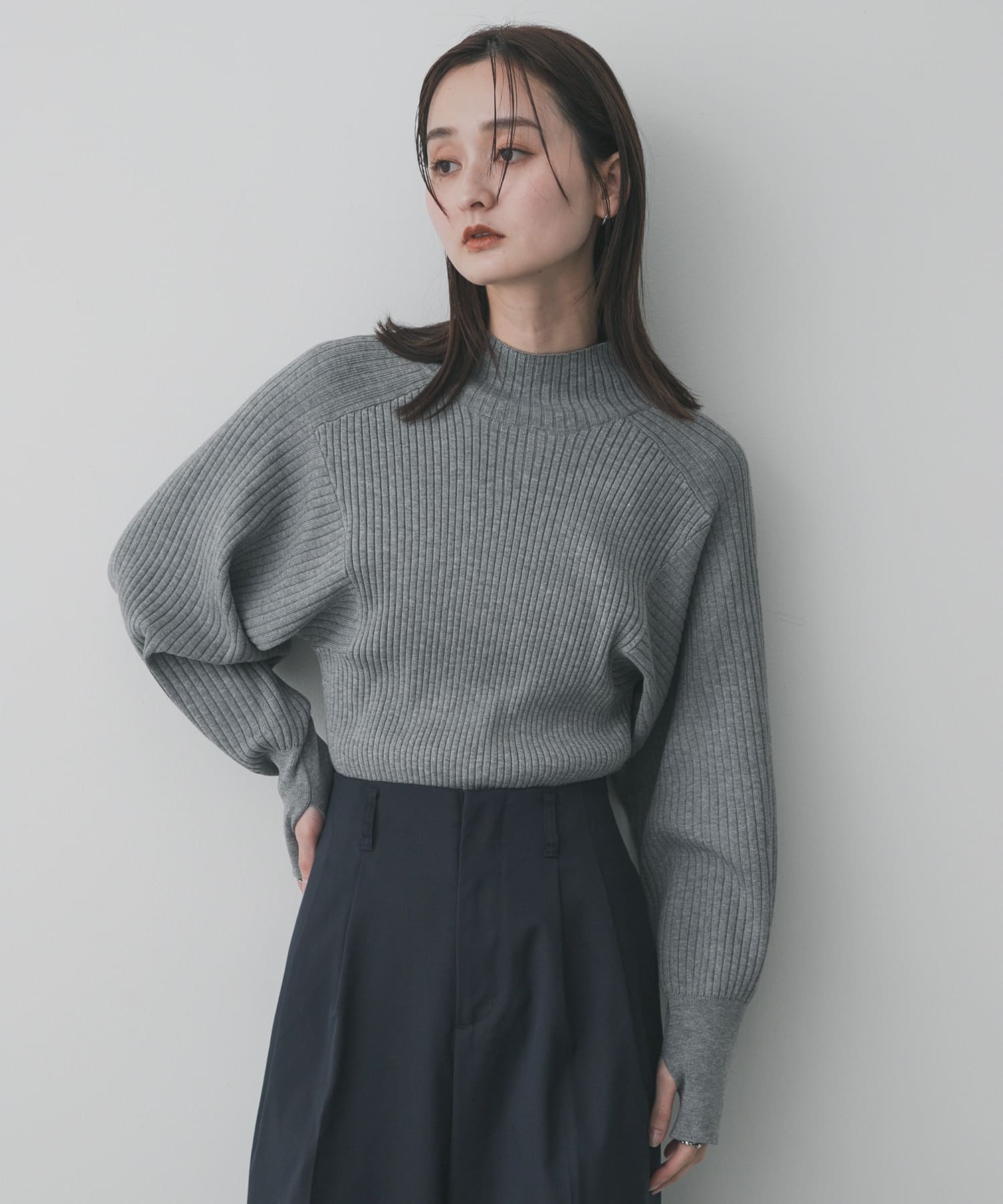 身長：169cm サイズ：one
