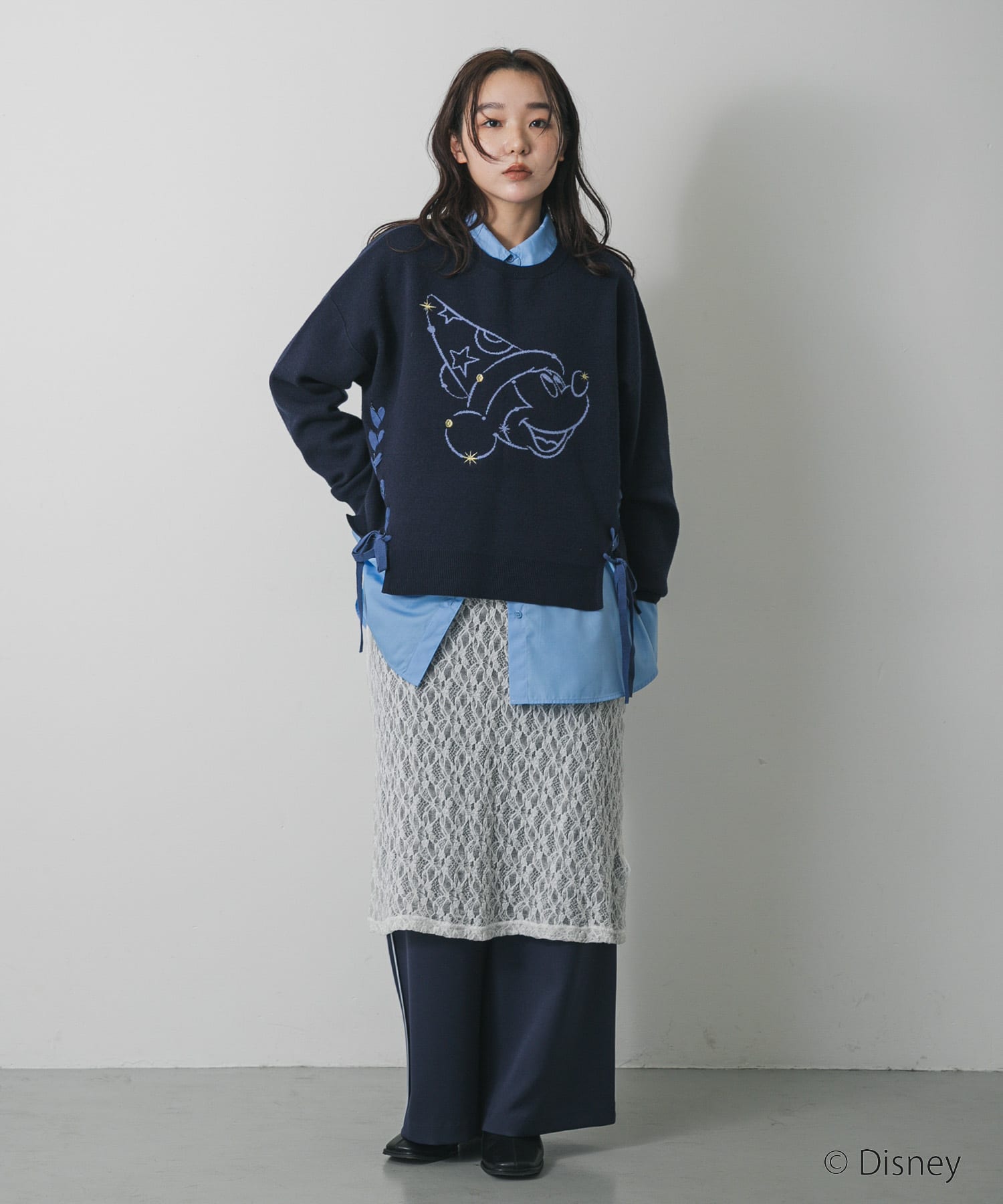 身長：158cm サイズ：one