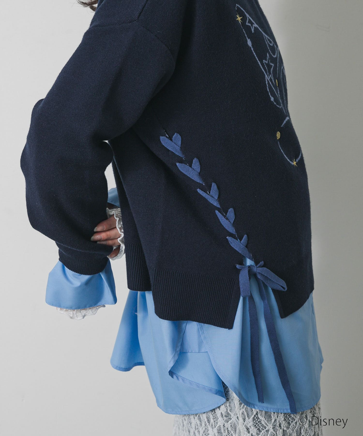 身長：158cm サイズ：one