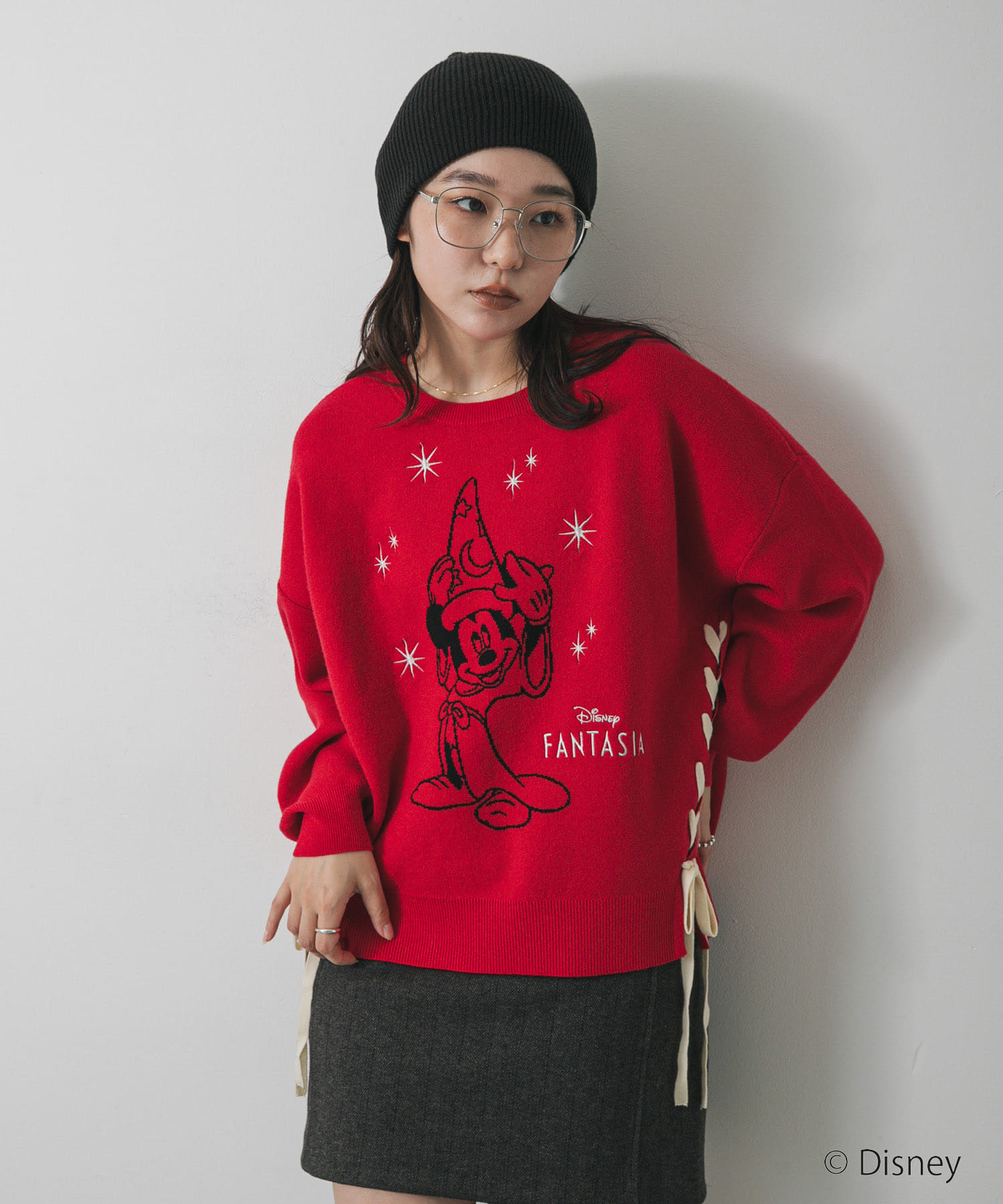 身長：158cm サイズ：one