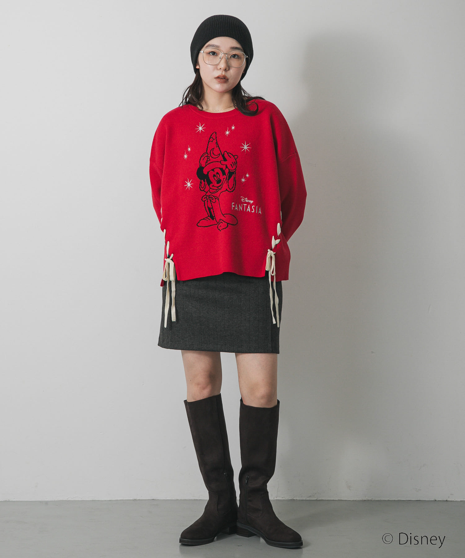 身長：158cm サイズ：one