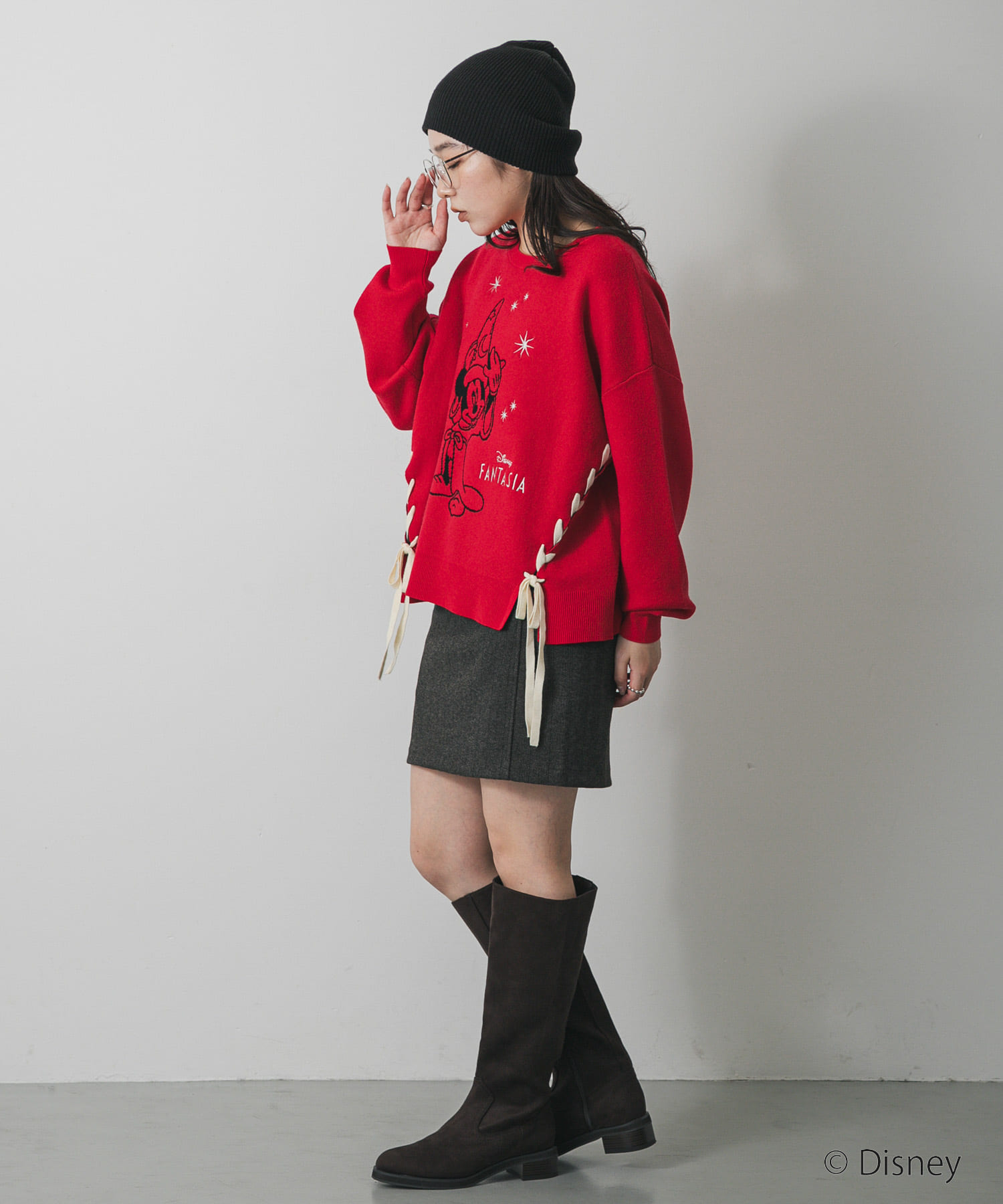 身長：158cm サイズ：one