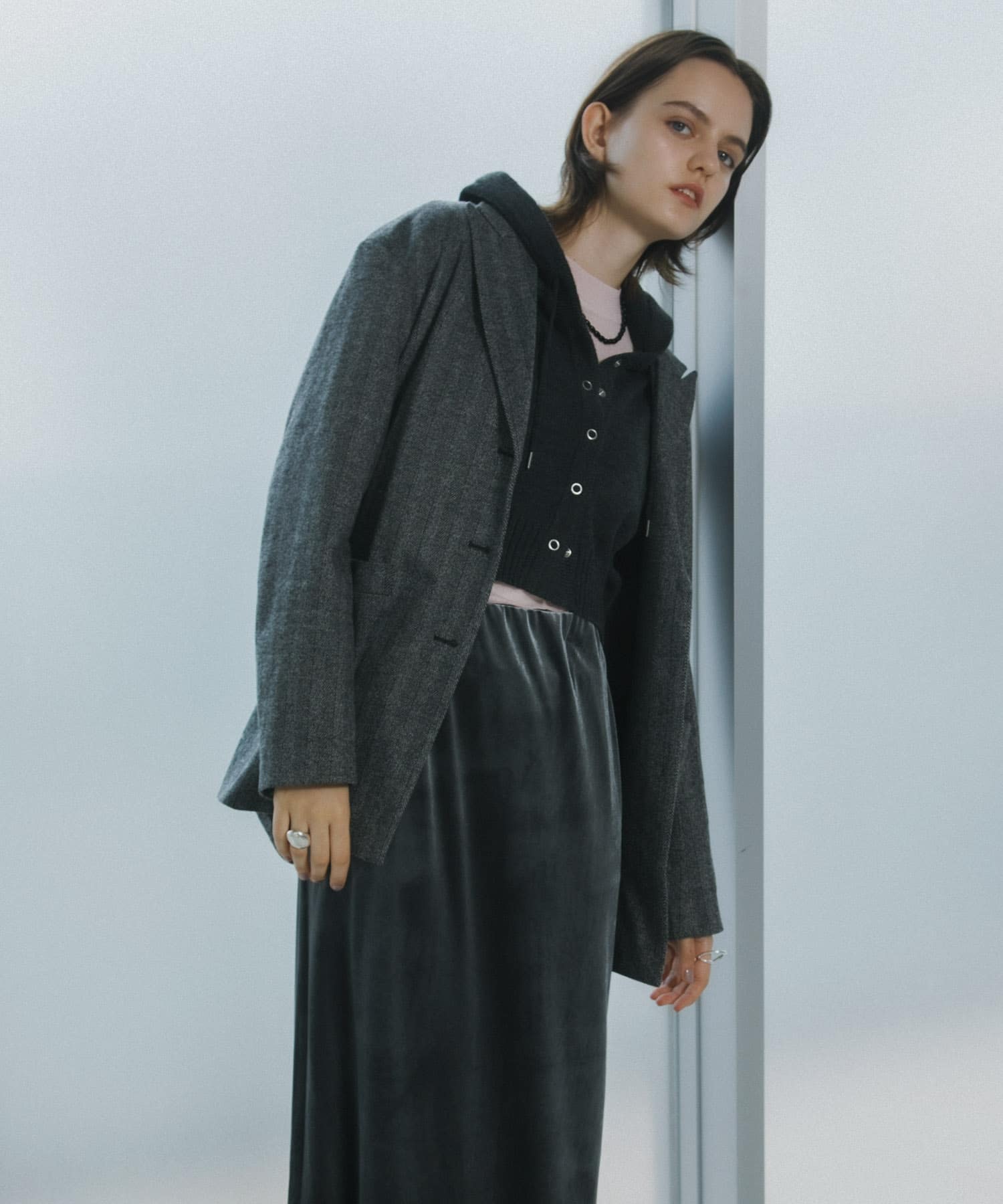 身長：172cm サイズ：one