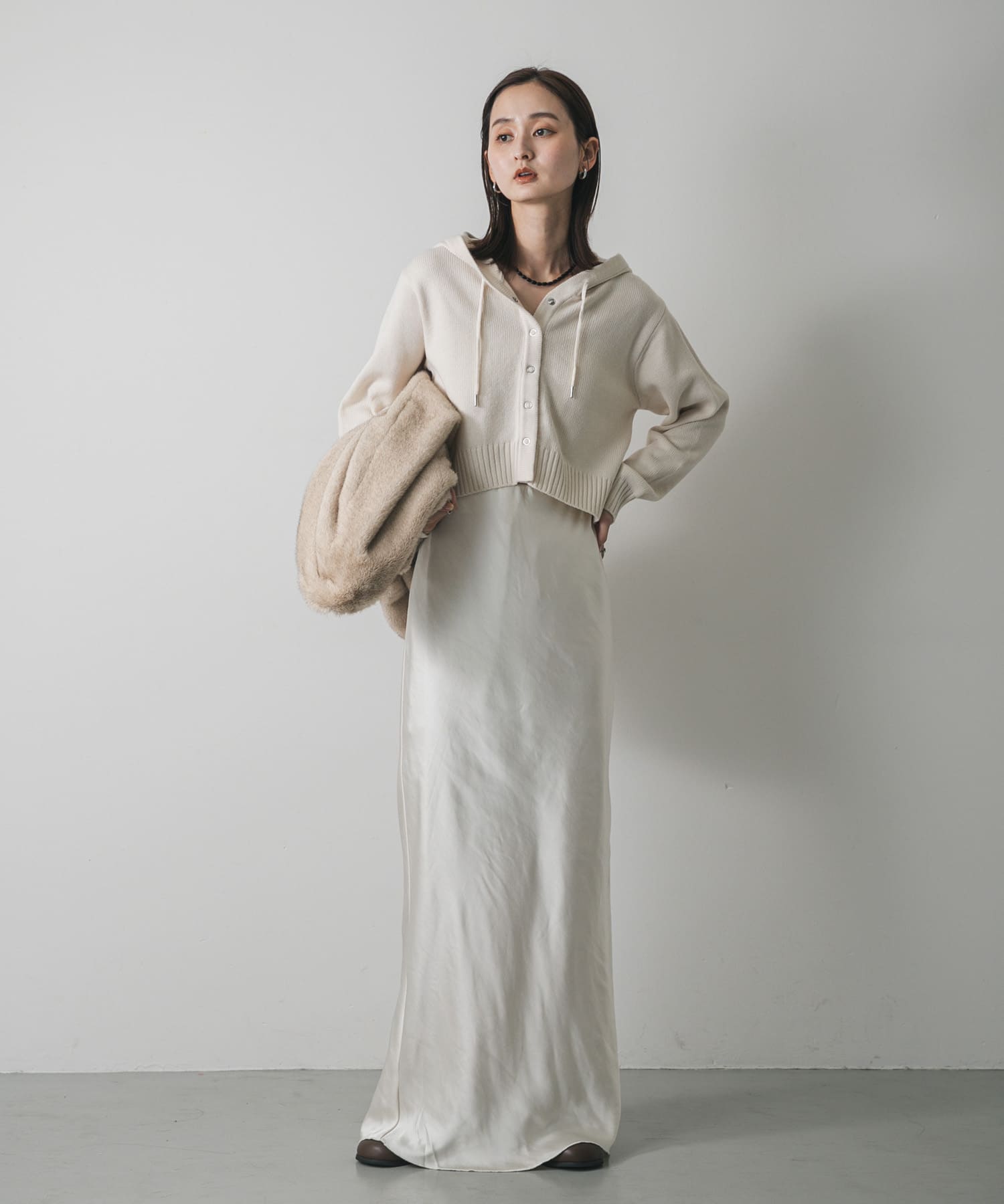 身長：169cm サイズ：one