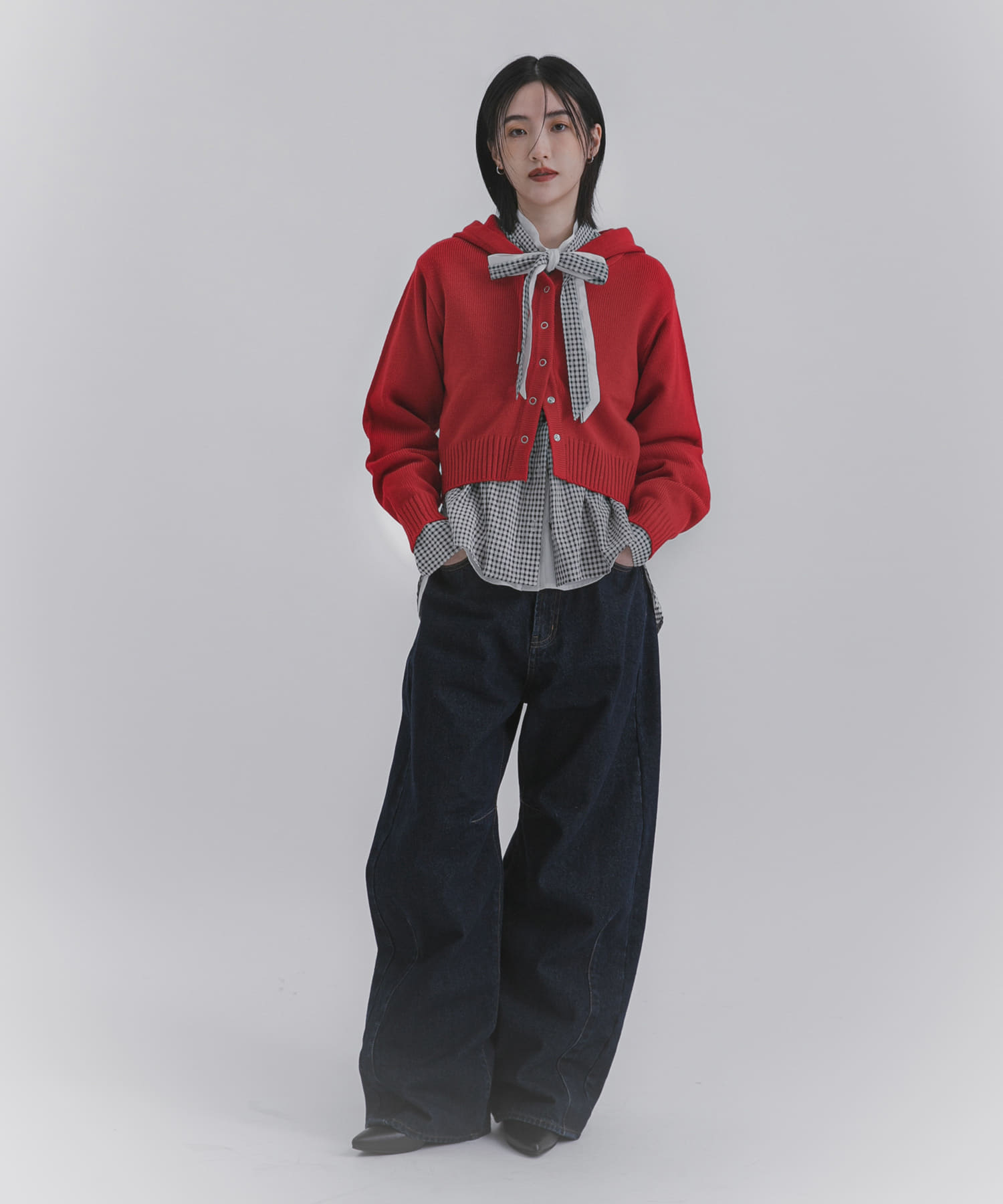 身長：162cm サイズ：one