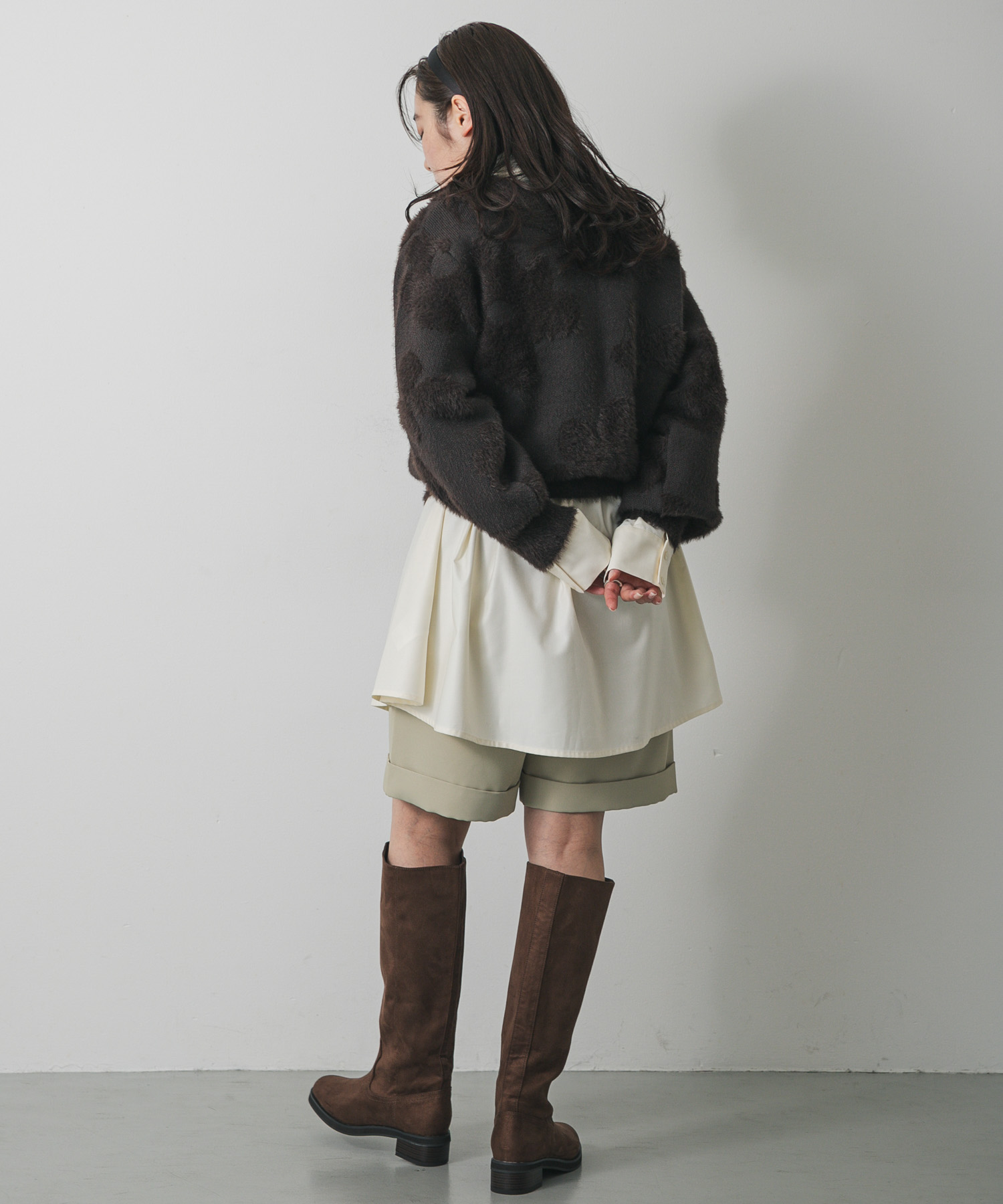 身長：158cm サイズ：one