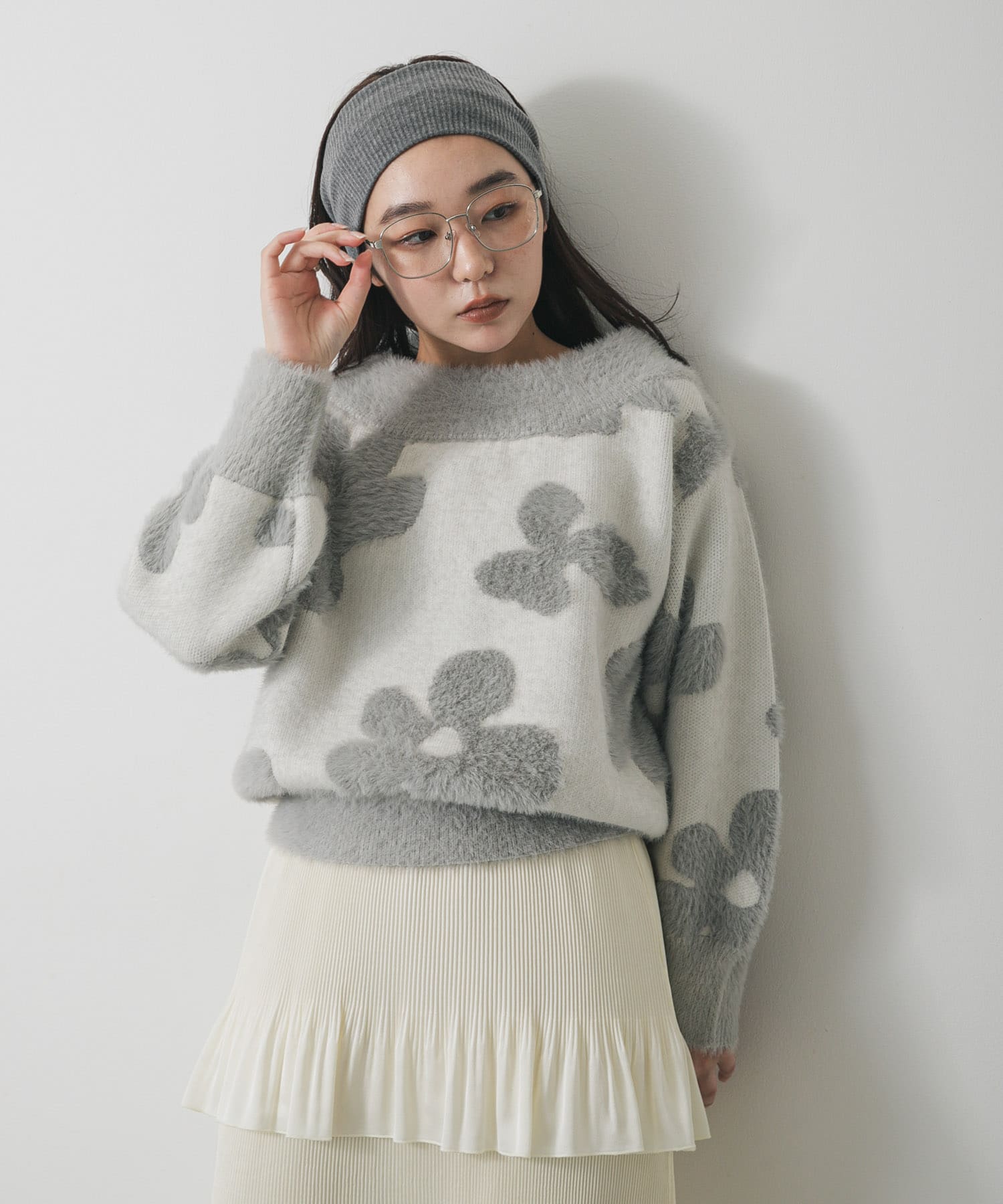 身長：158cm サイズ：one