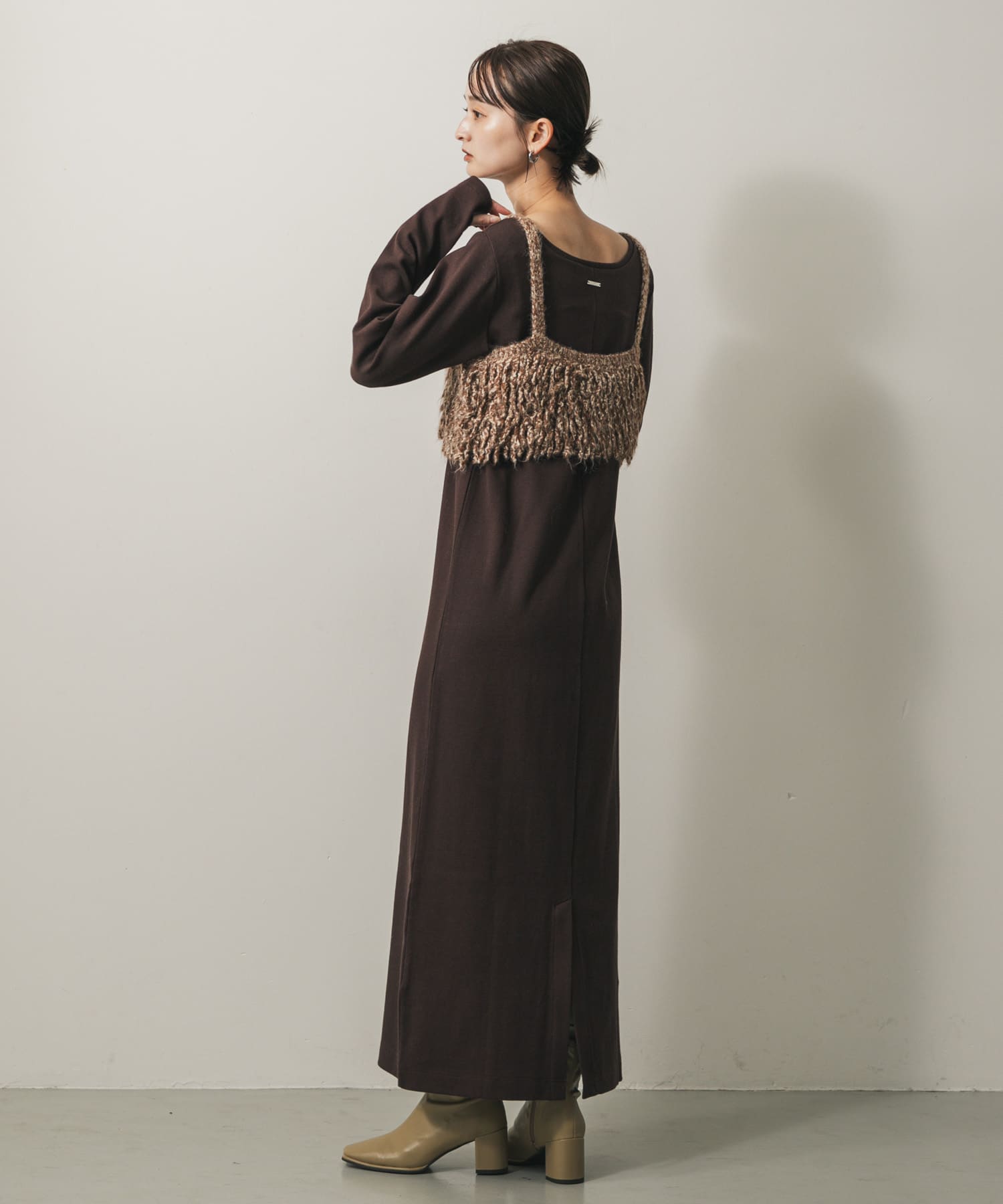 身長：169cm サイズ：one