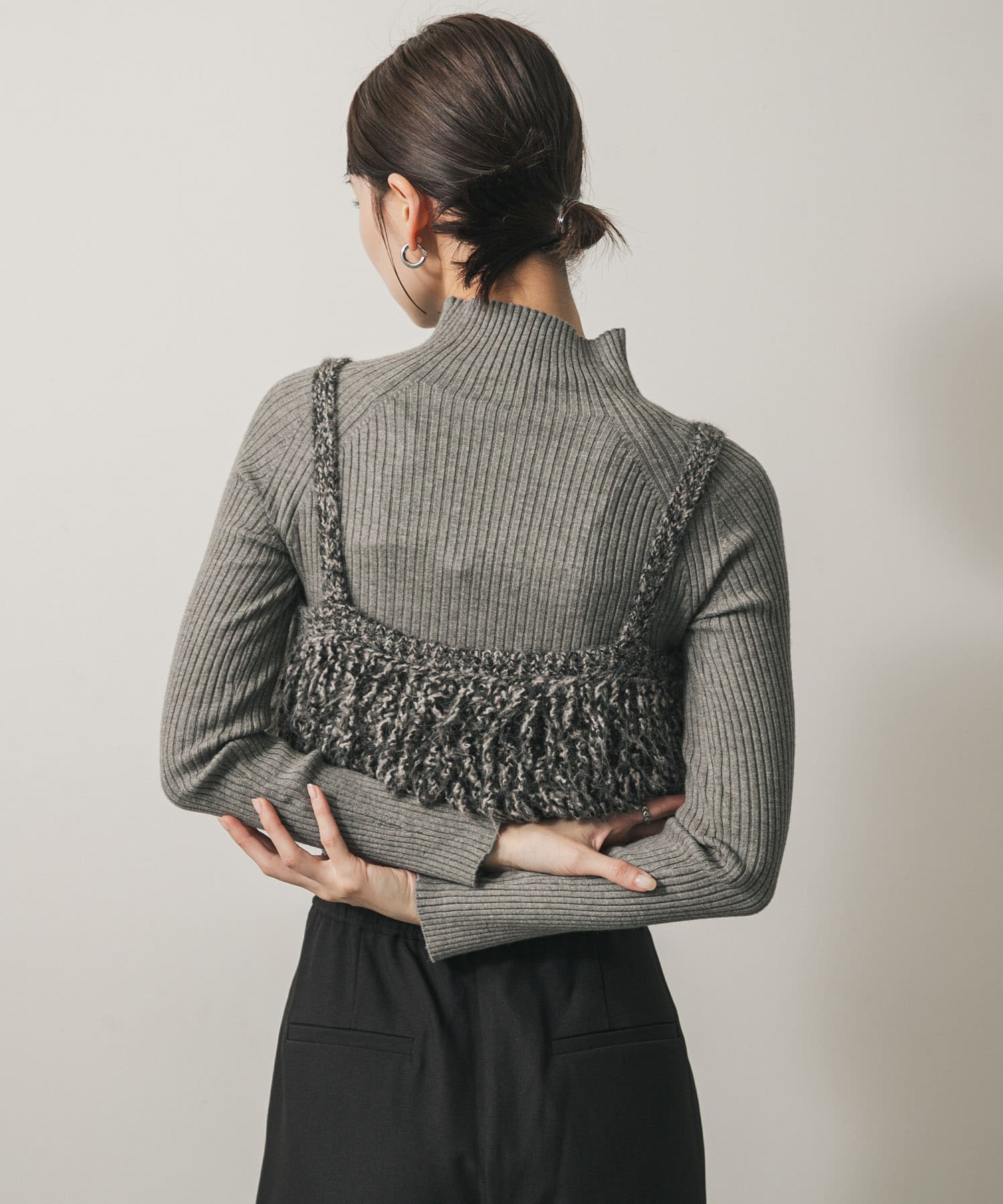 身長：169cm サイズ：one