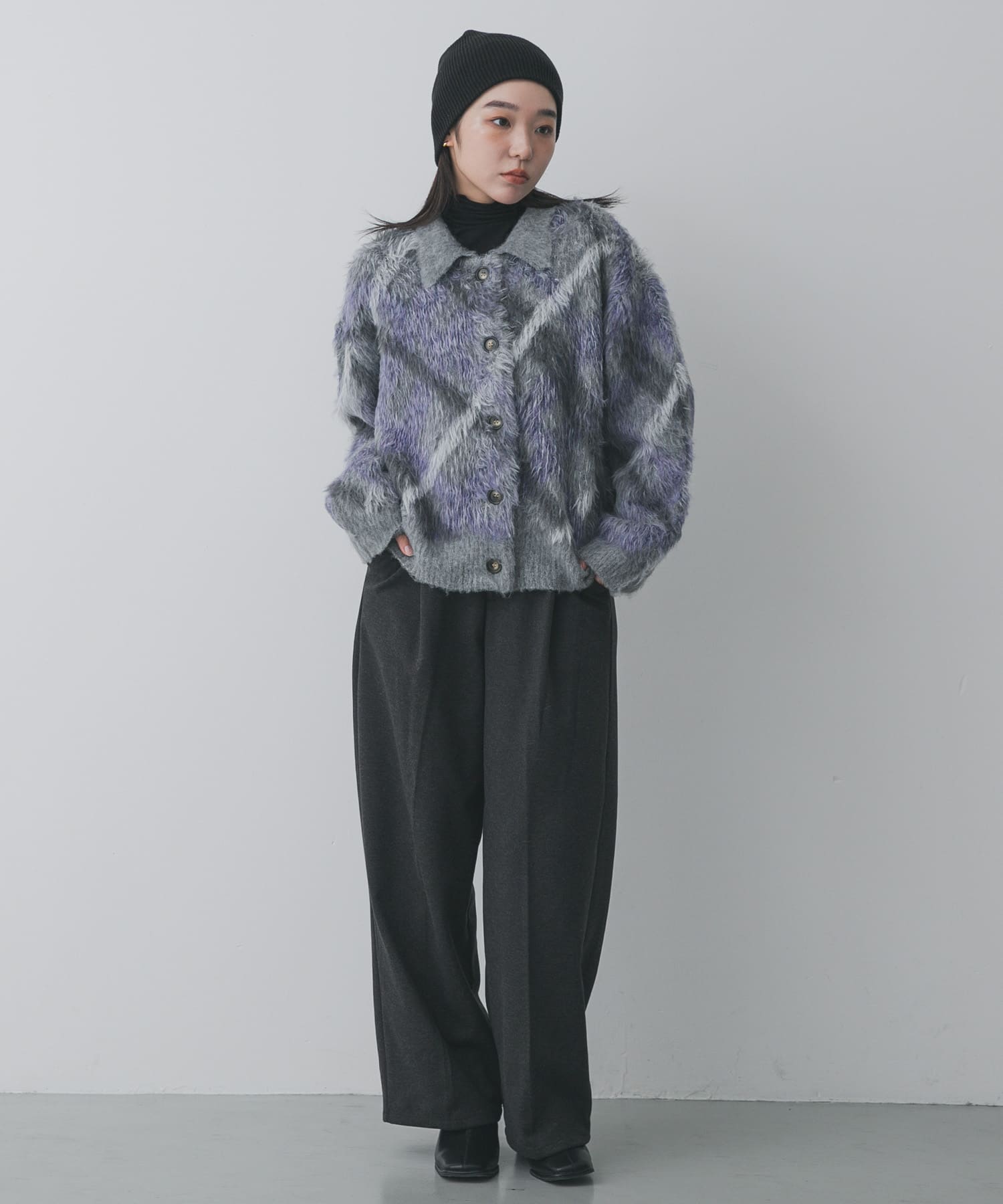 身長：158cm サイズ：one