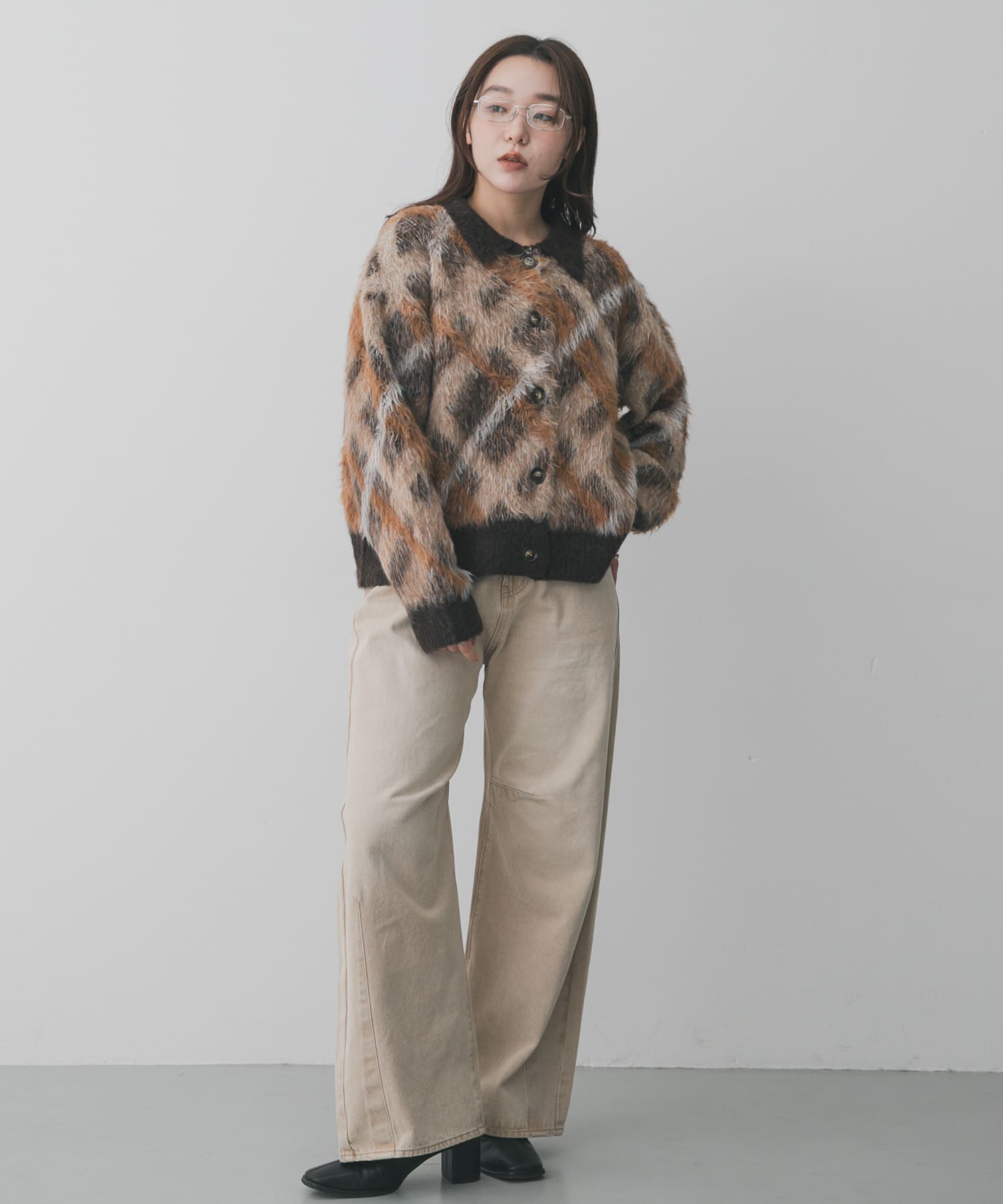 身長：158cm サイズ：one