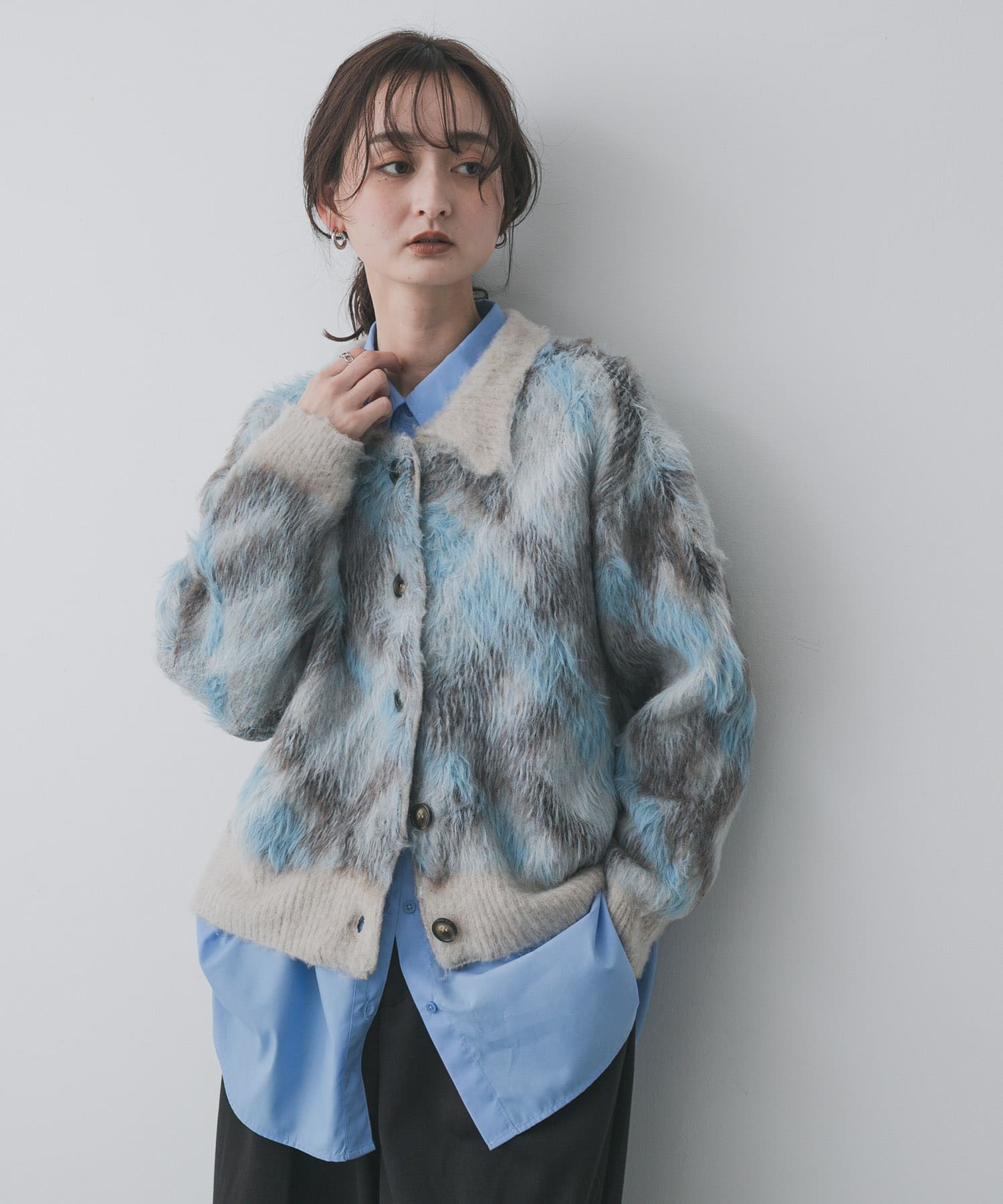 身長：169cm サイズ：one