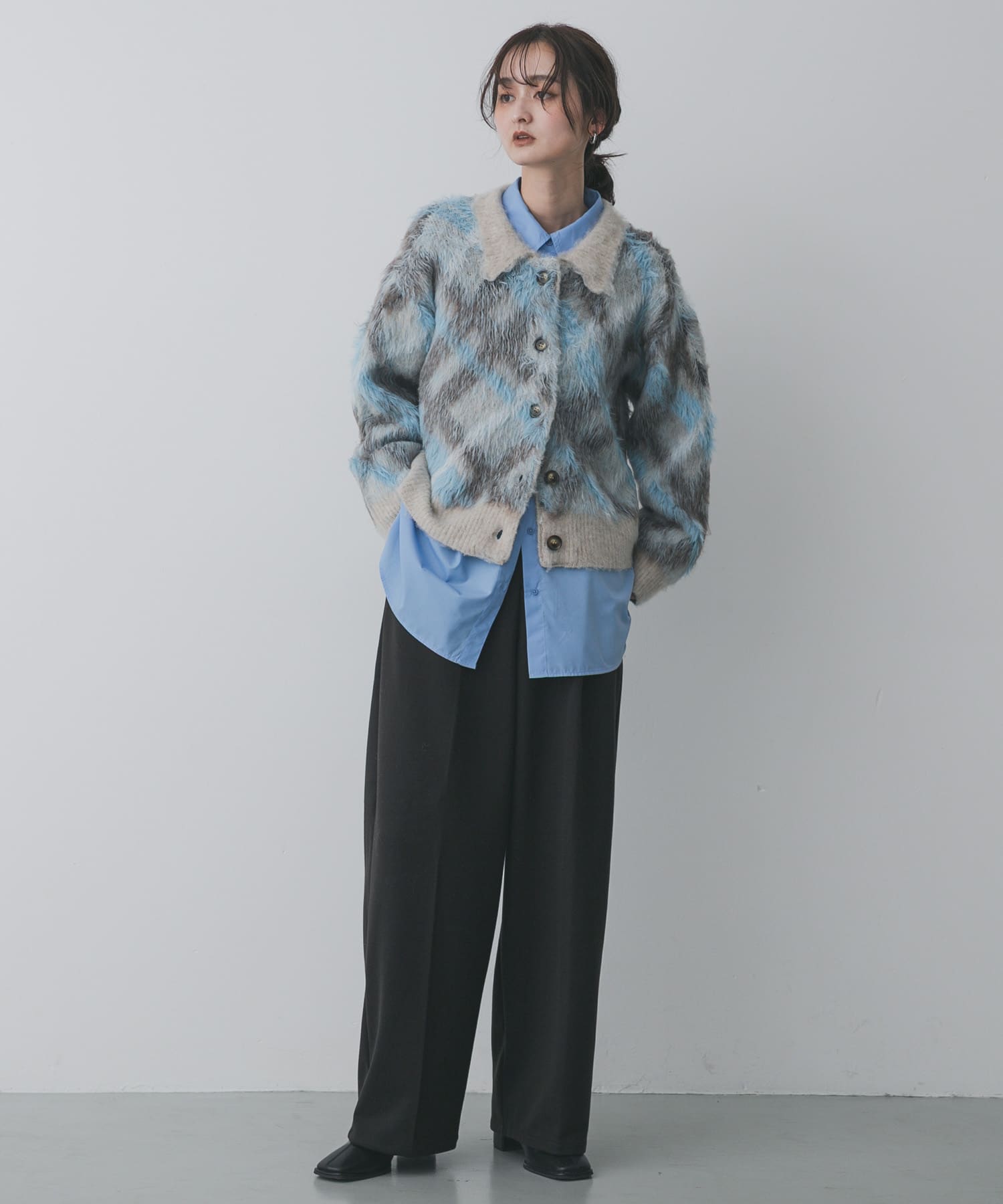 身長：169cm サイズ：one