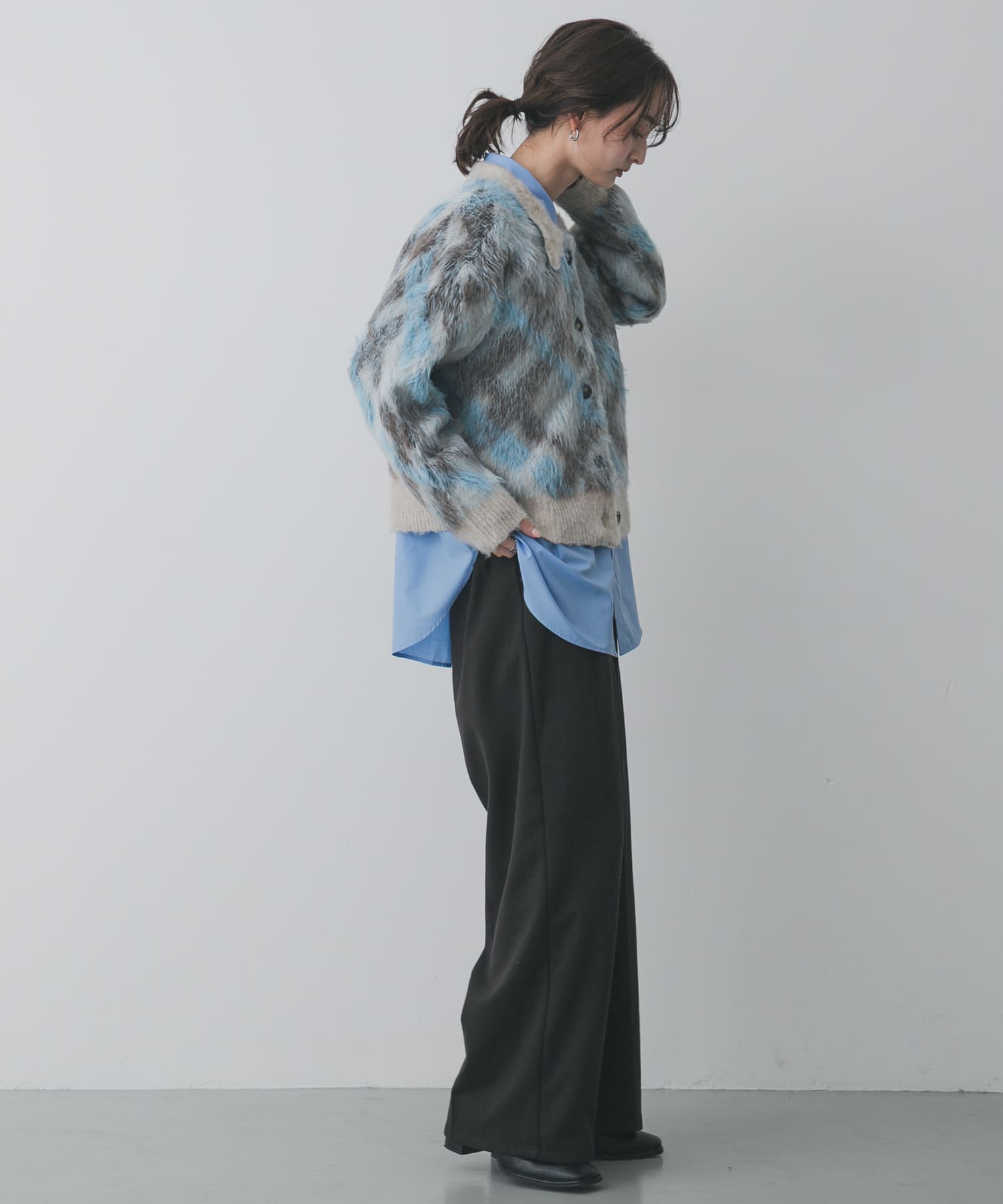 身長：169cm サイズ：one