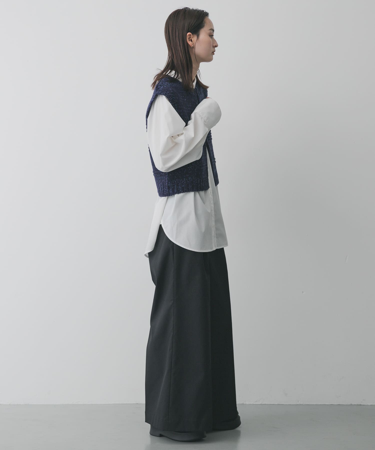 身長：169cm サイズ：one