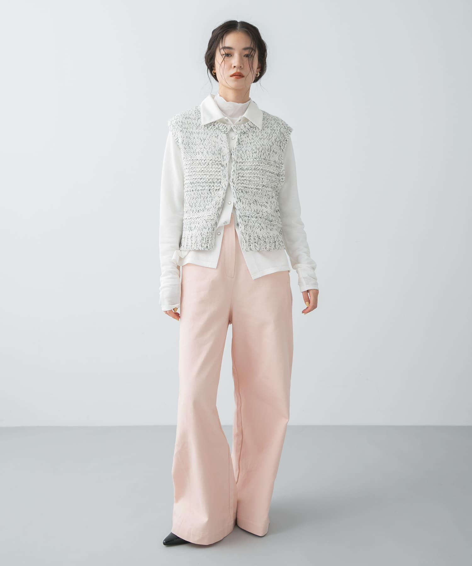 身長：160cm サイズ：one