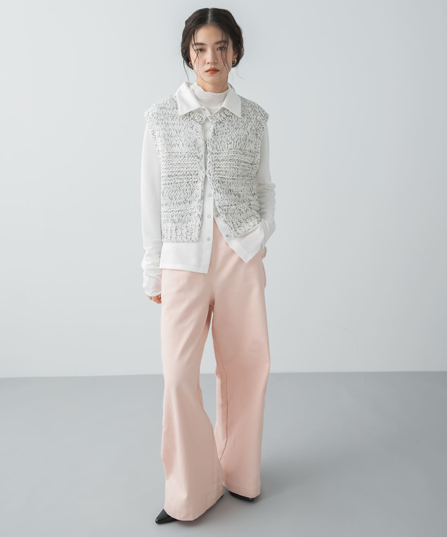 身長：160cm サイズ：one