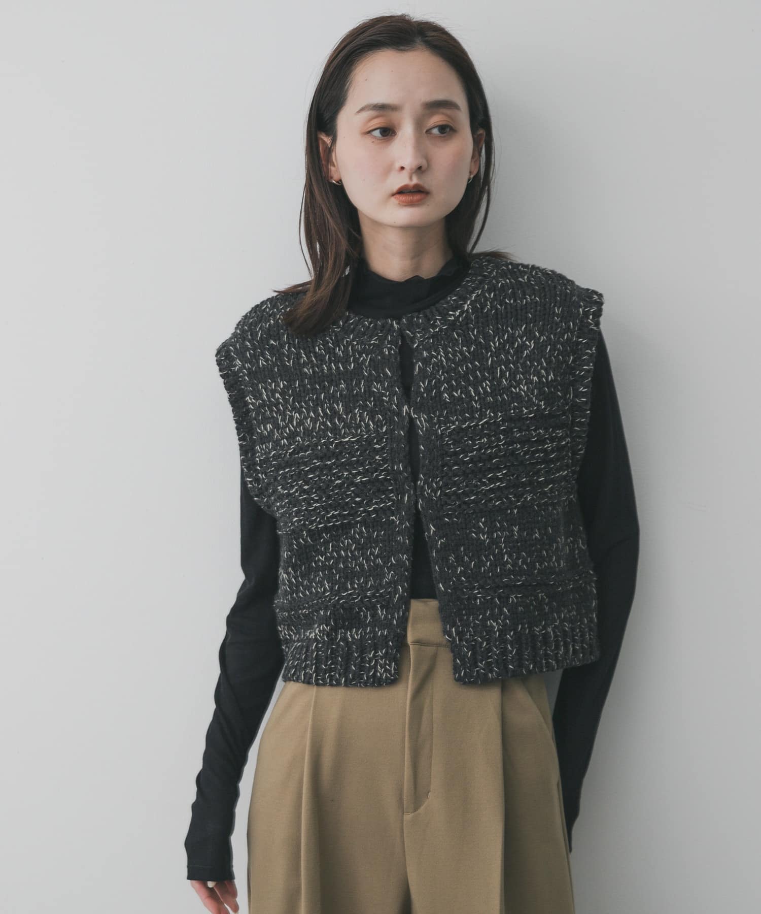 身長：169cm サイズ：one