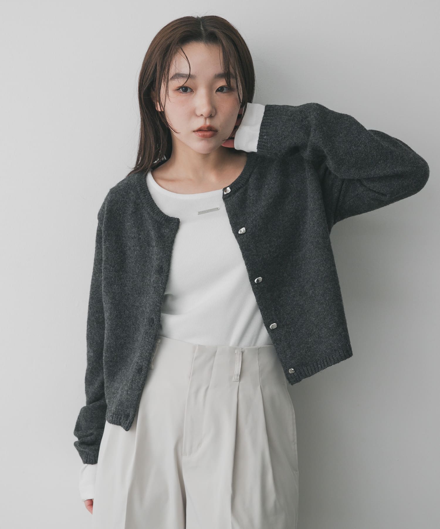 身長：158cm サイズ：one