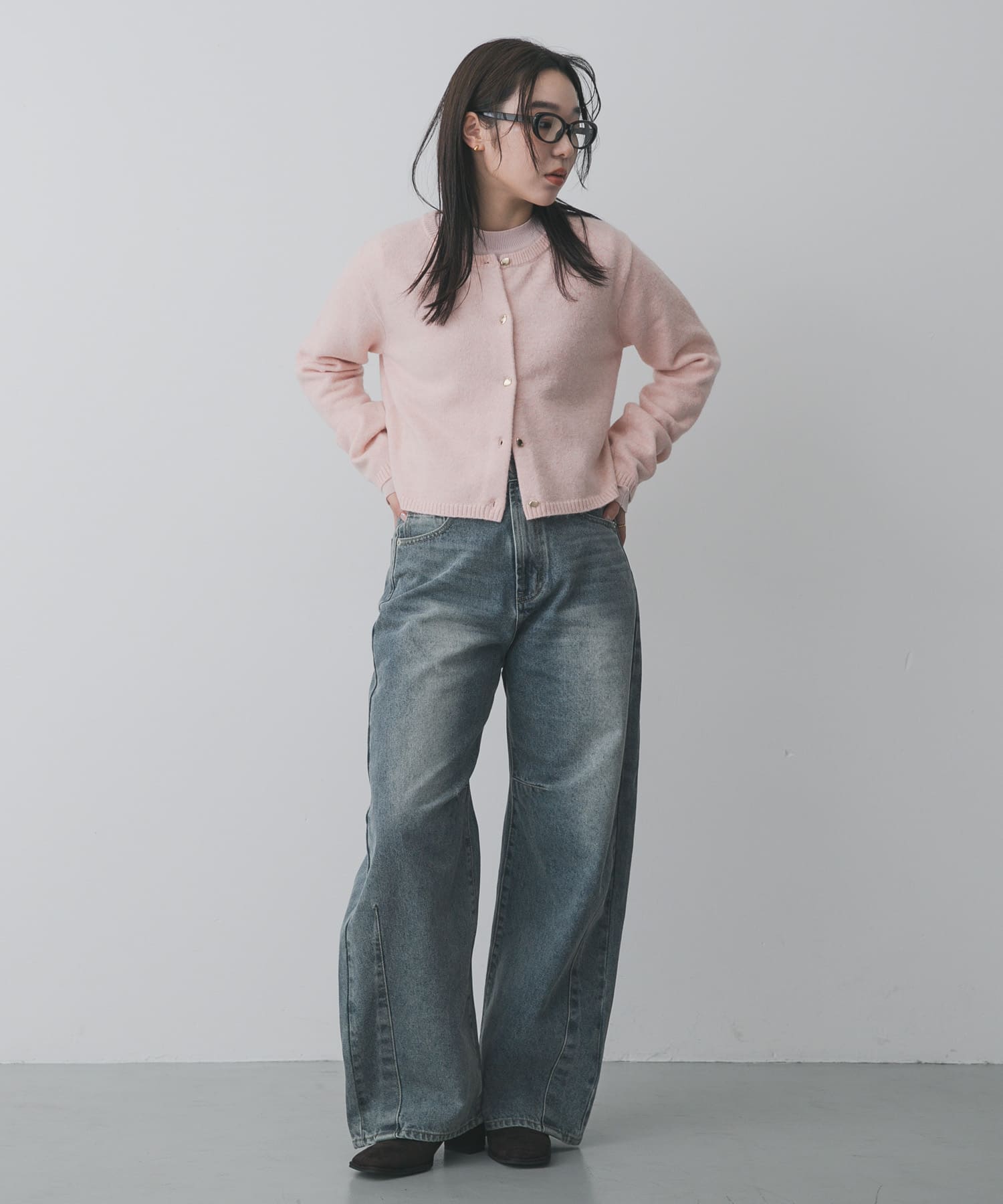 身長：158cm サイズ：one