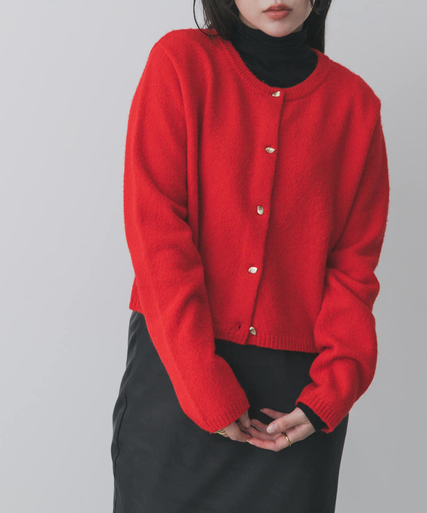 身長：158cm サイズ：one