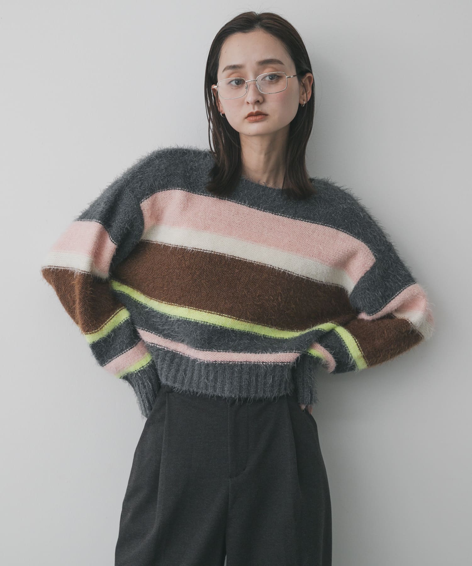 身長：169cm サイズ：one