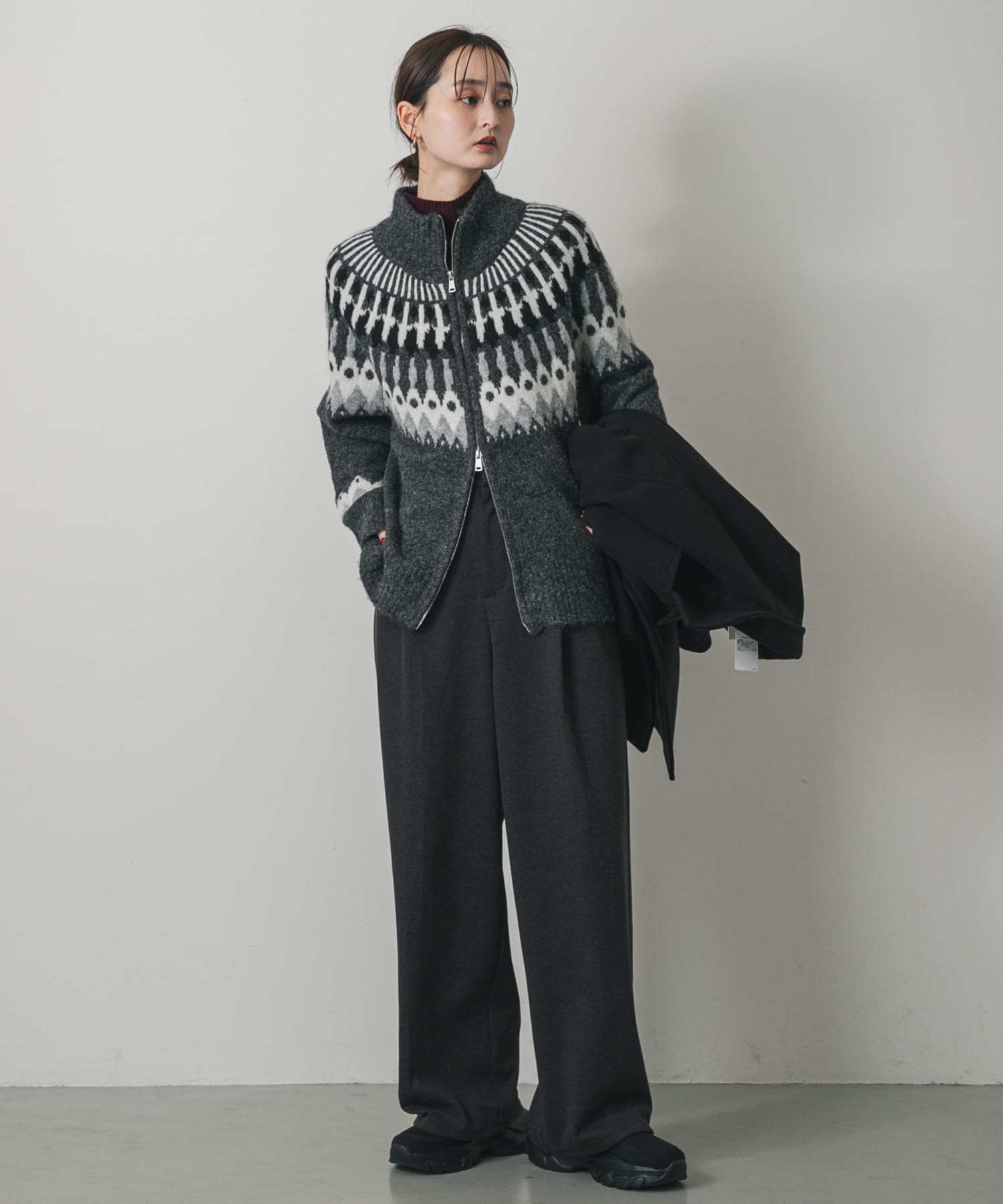 身長：169cm サイズ：one